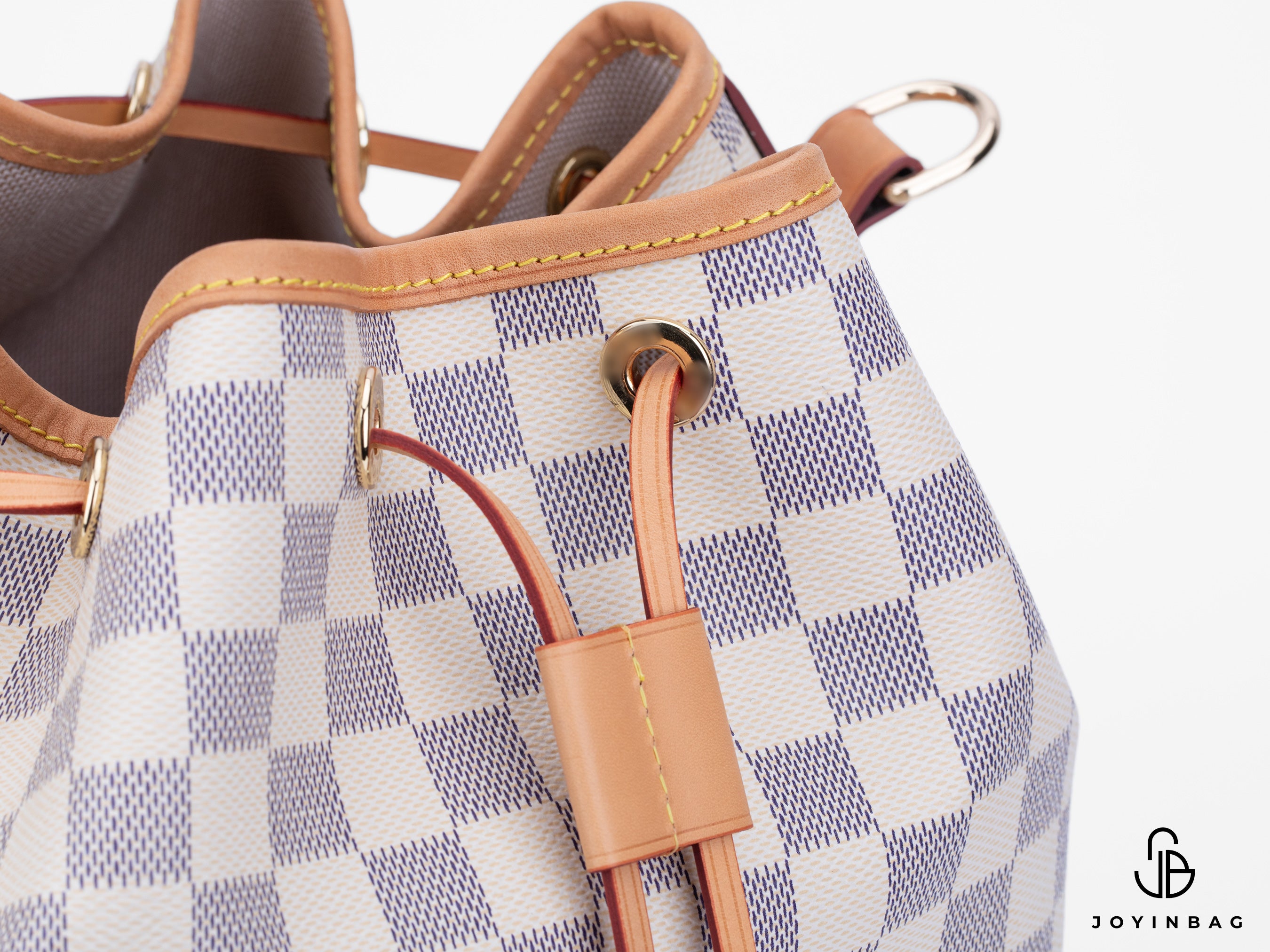 Vachetta Leather Drawstring Replacement for Bucket Bag