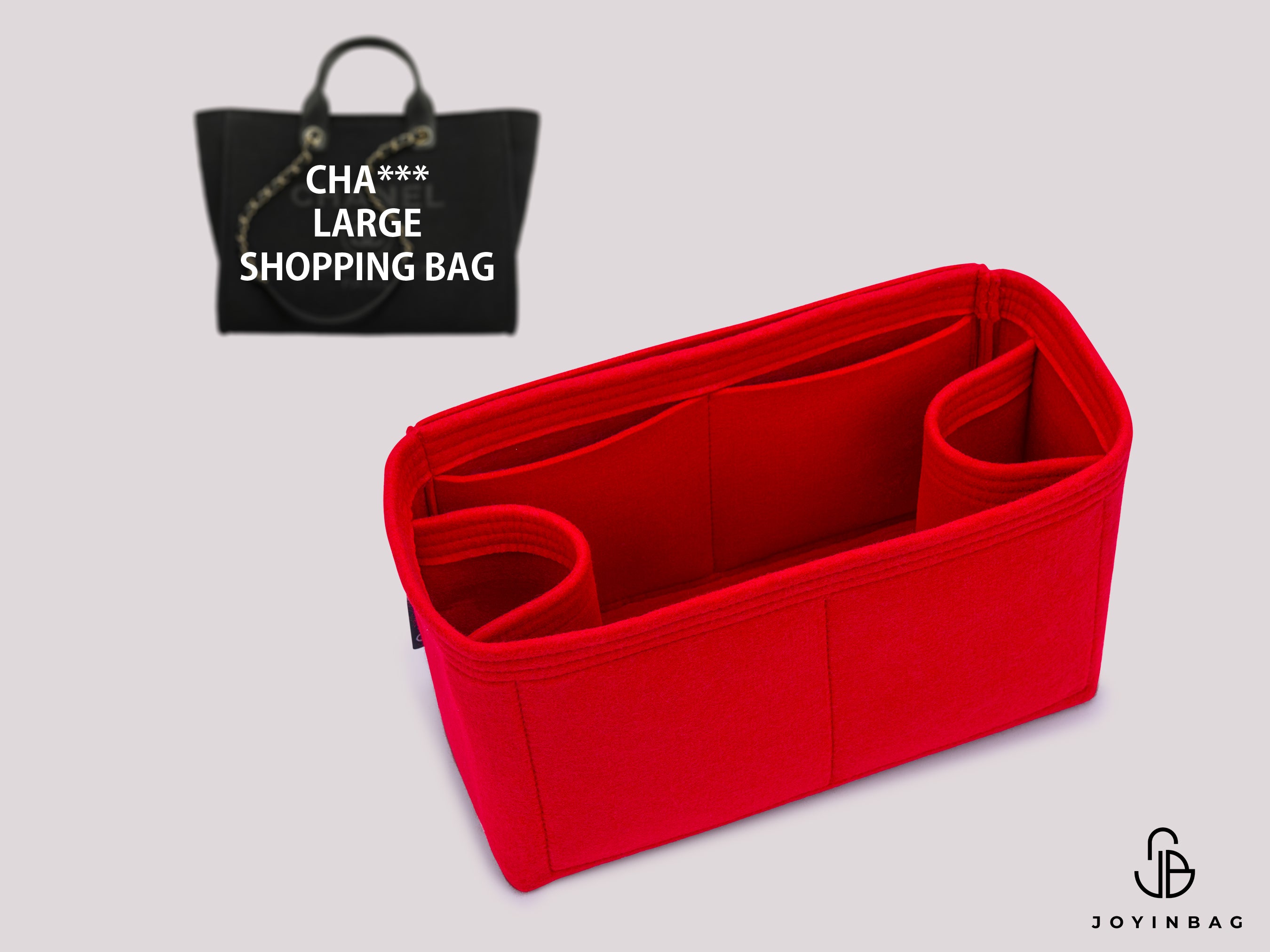 Cha. Large Shopping (Style A67001) Bag Insert