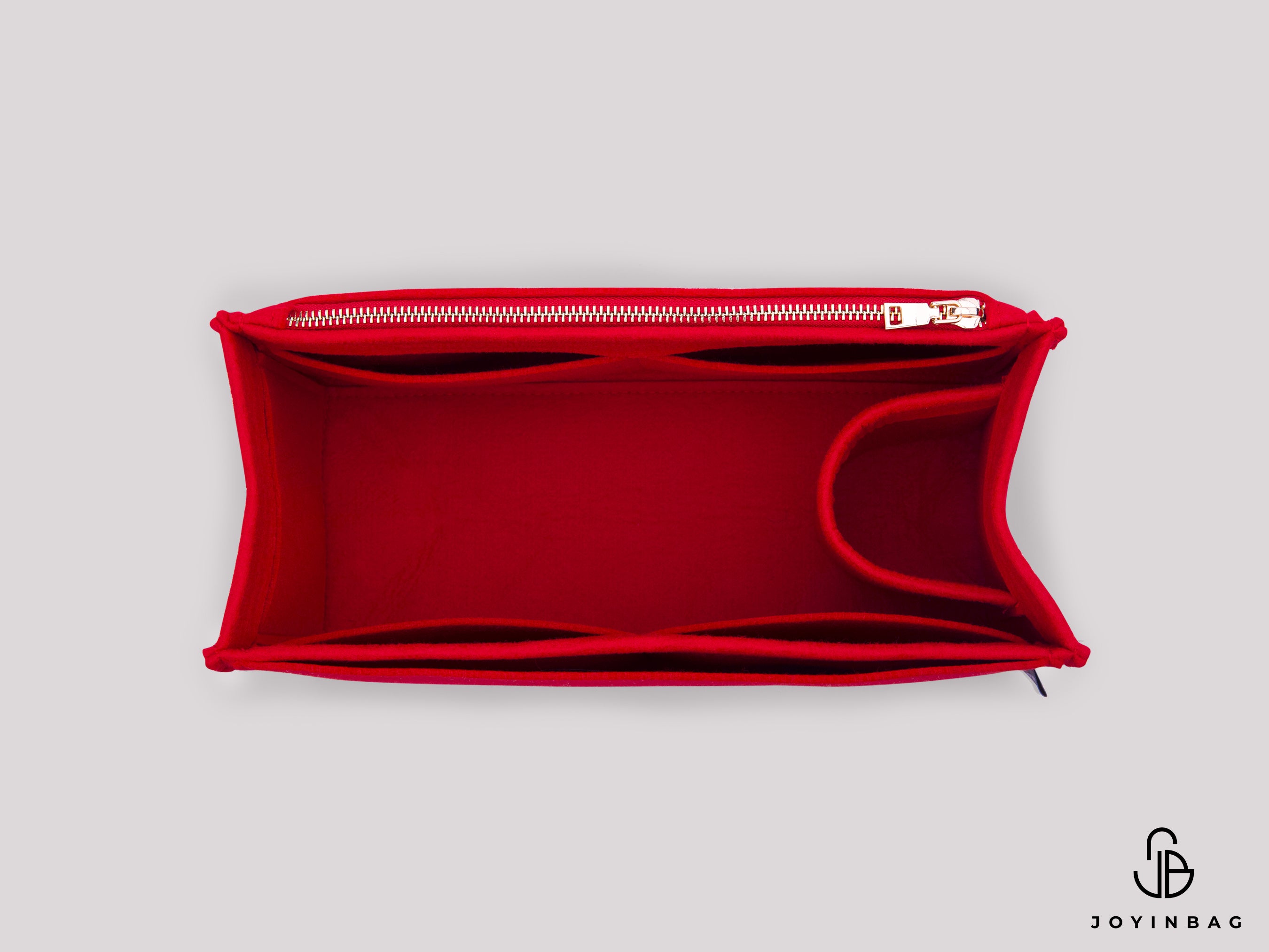 YSL Rive Gauche Single Bag Organizer – 5 Inside Pockets, Zippered External Pocket