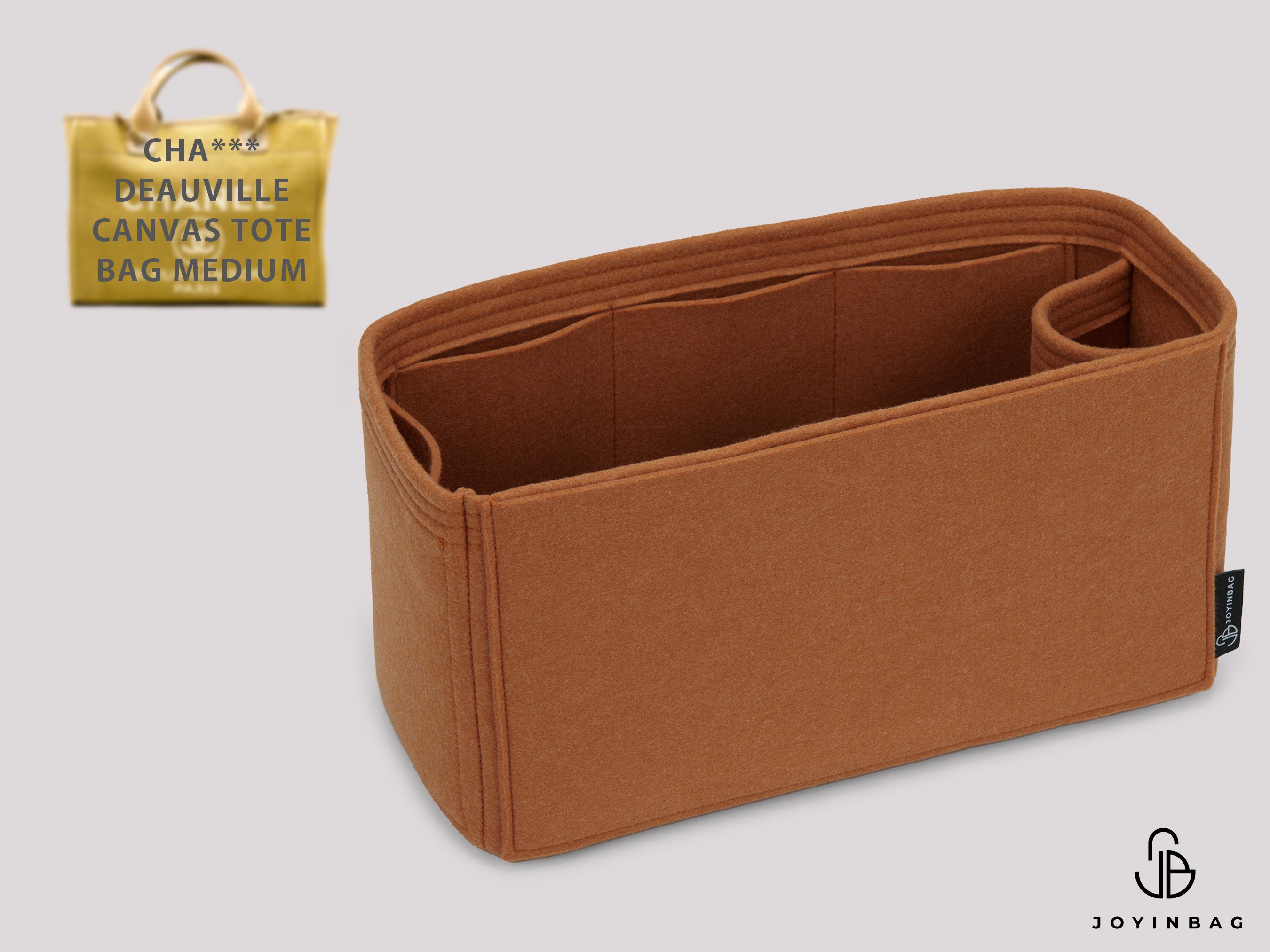 Cha. Deauville Canvas Medium Bag Insert