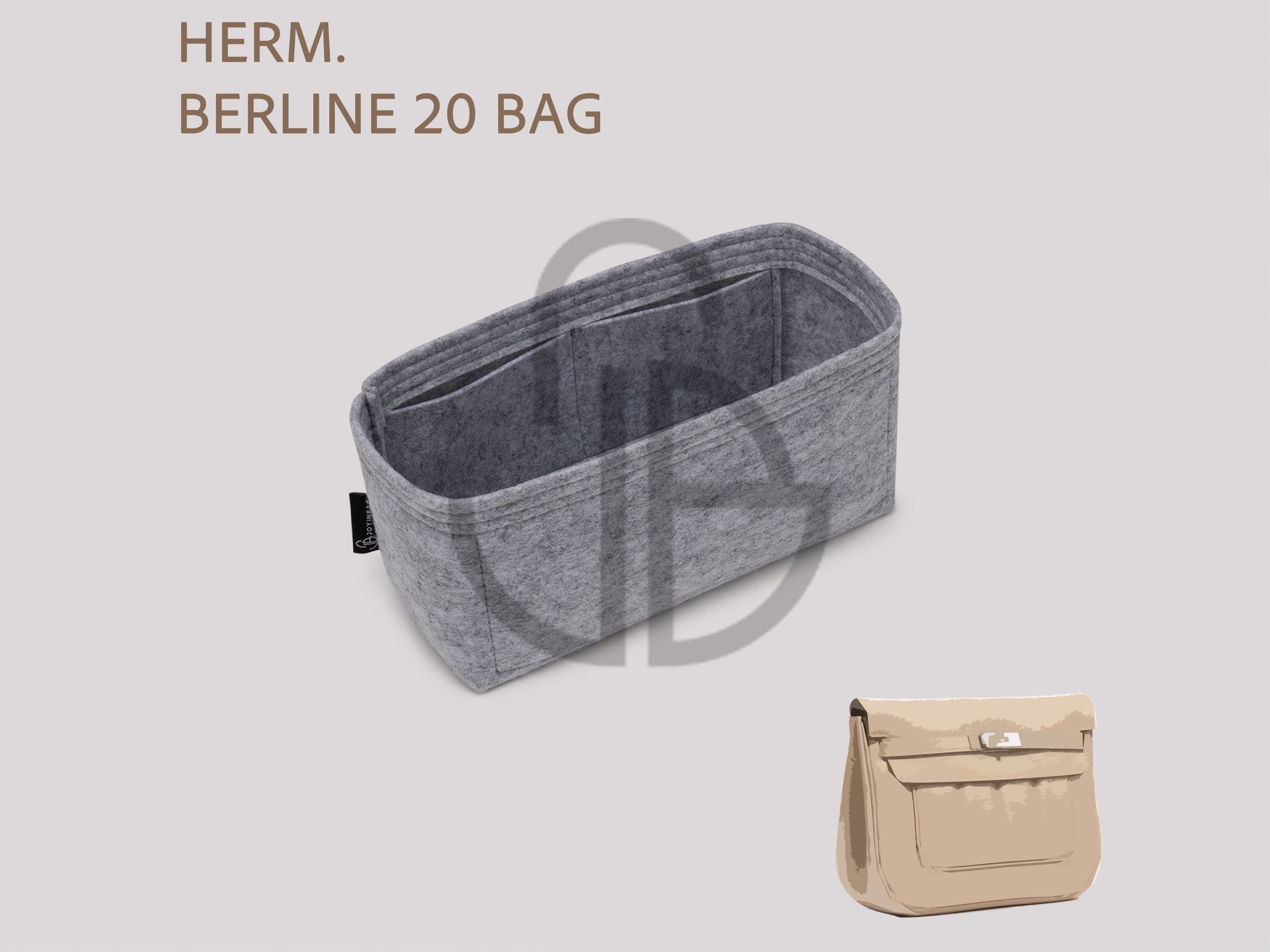 Hermes Berline 20 Bag Organizer