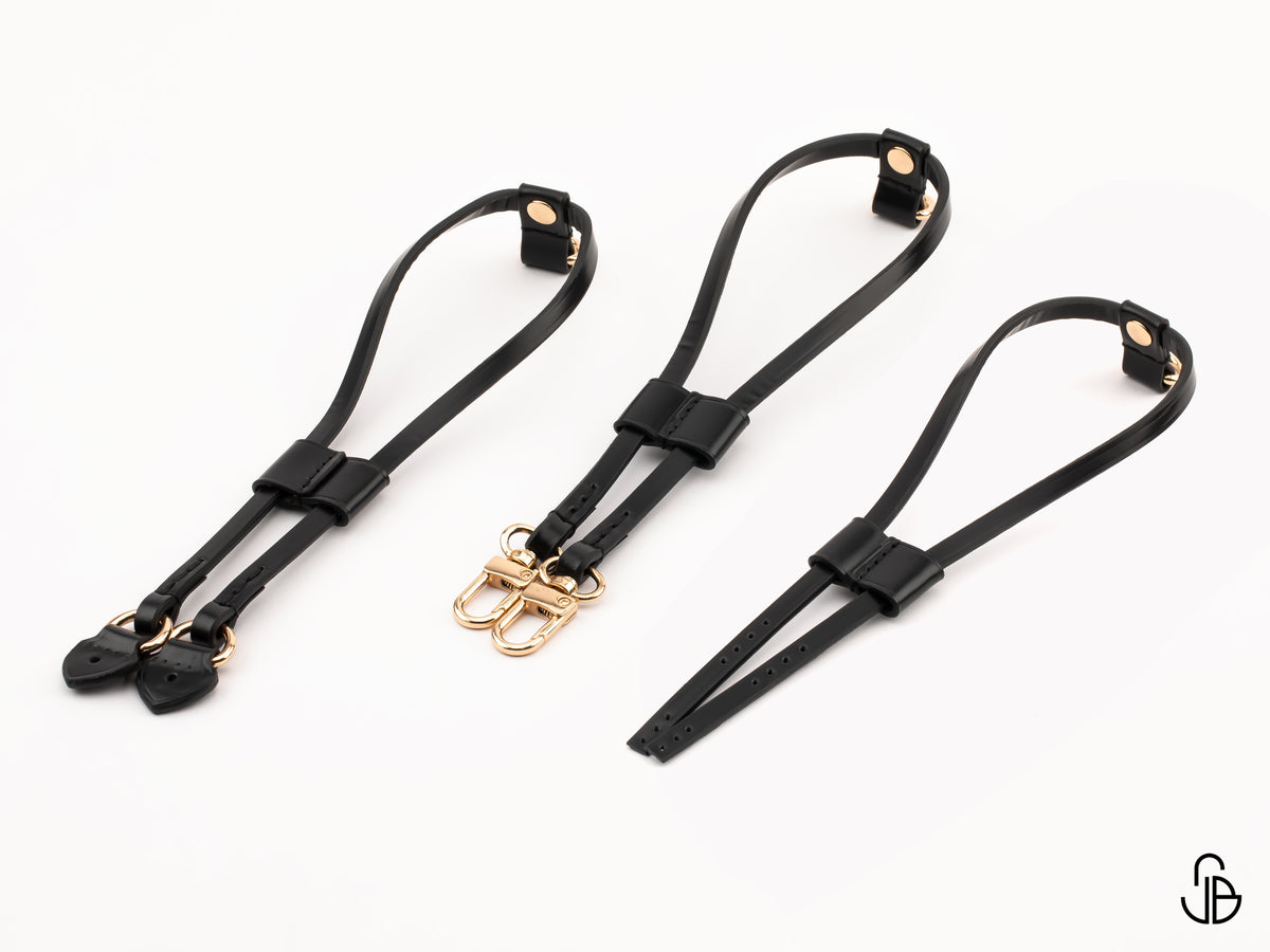 Neverfull Side Strap Replacement, Leather Replacement Straps, PM MM GM, Quick Attach or Sew-On