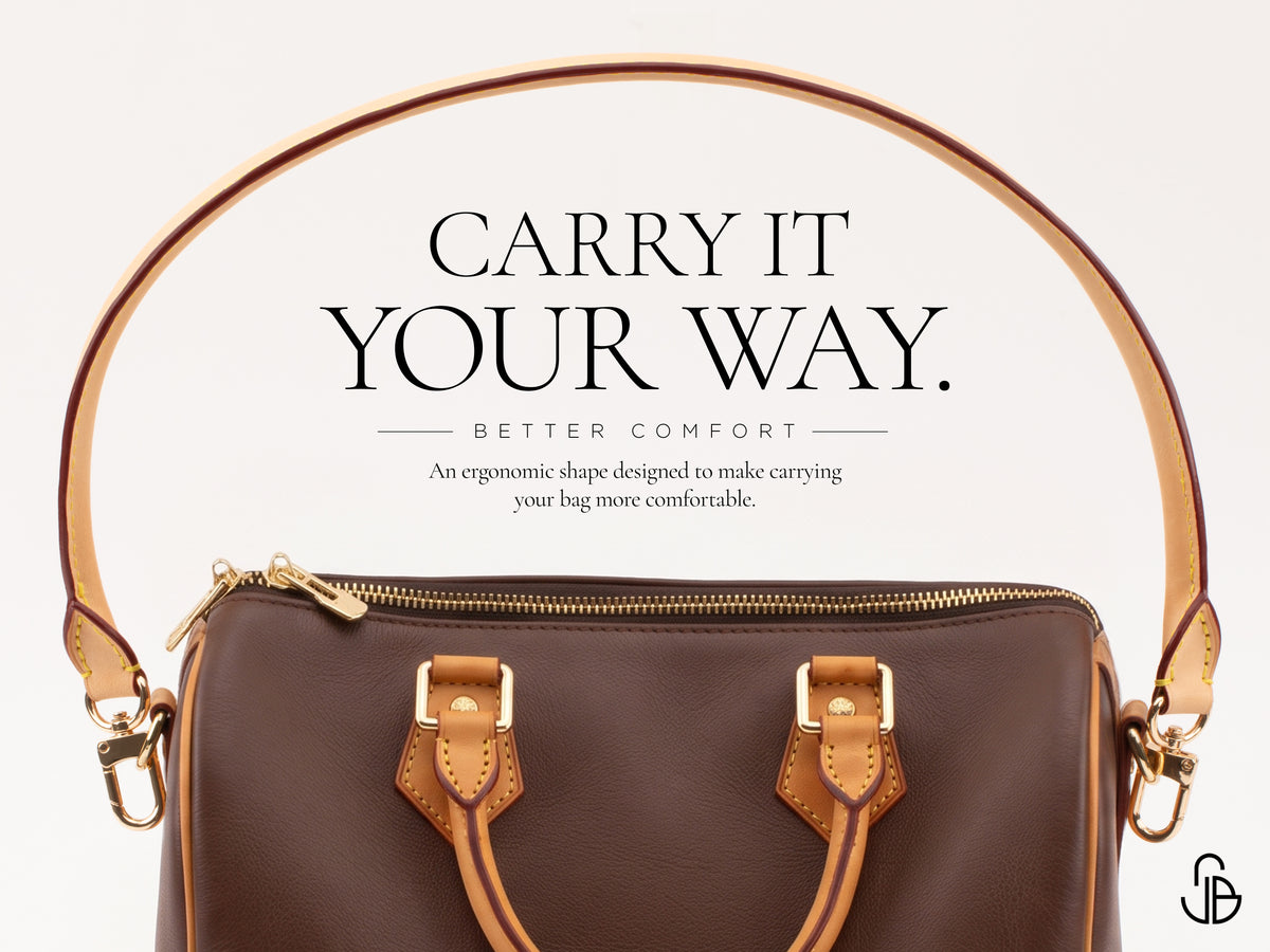 Speedy P9 Soft Rolled Leather Bag Strap, 60 70 80cm Replacement Shoulder Handle