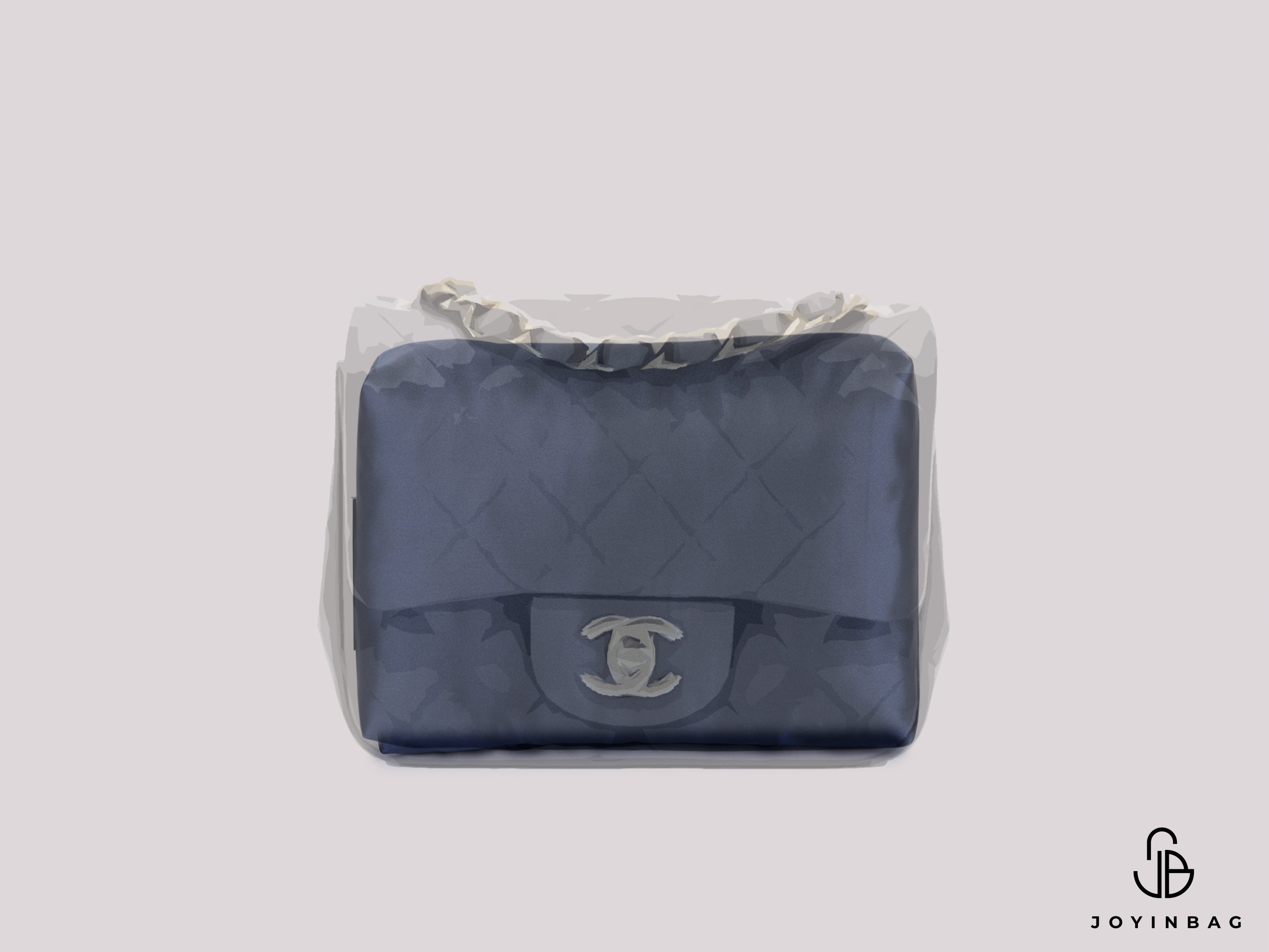 Cha. Classic Mini Square Flap (Style A35200) Bag Pillow