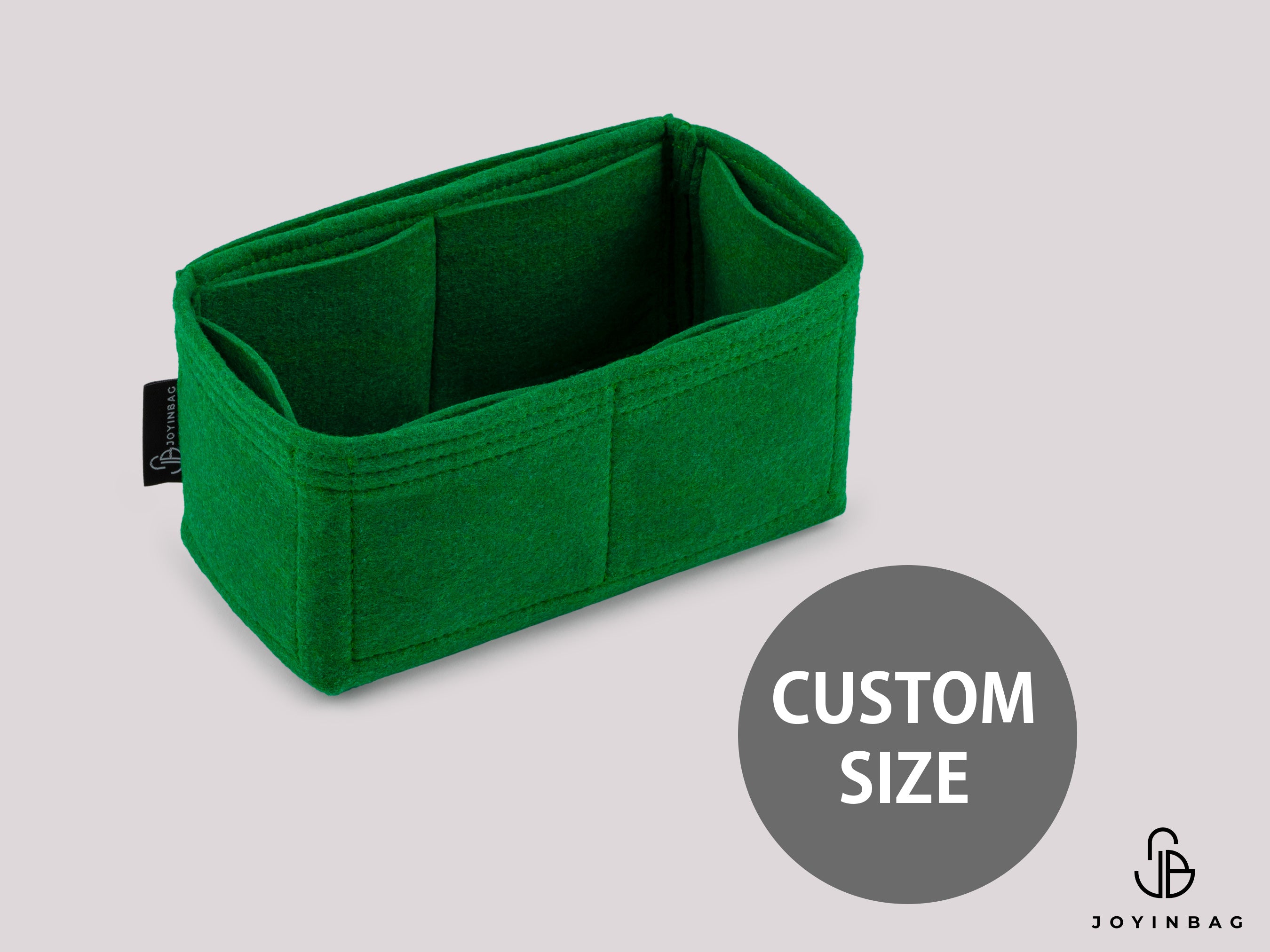 Custom Size Custom Bag Organizer – 6 Inside Pockets & 1 External Pocket (2mm Felt)