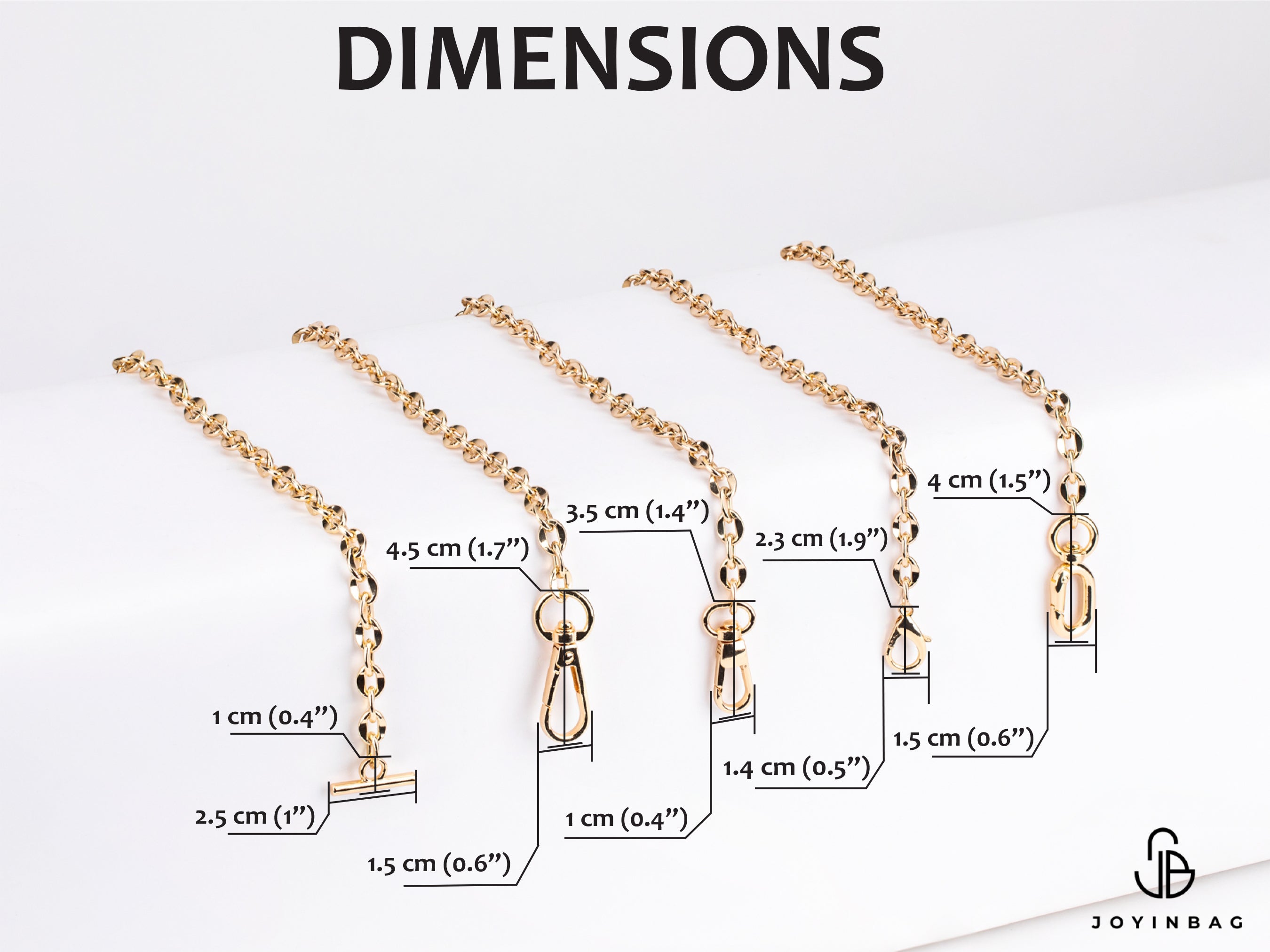 Replacement Metal Purse Chain for Purse