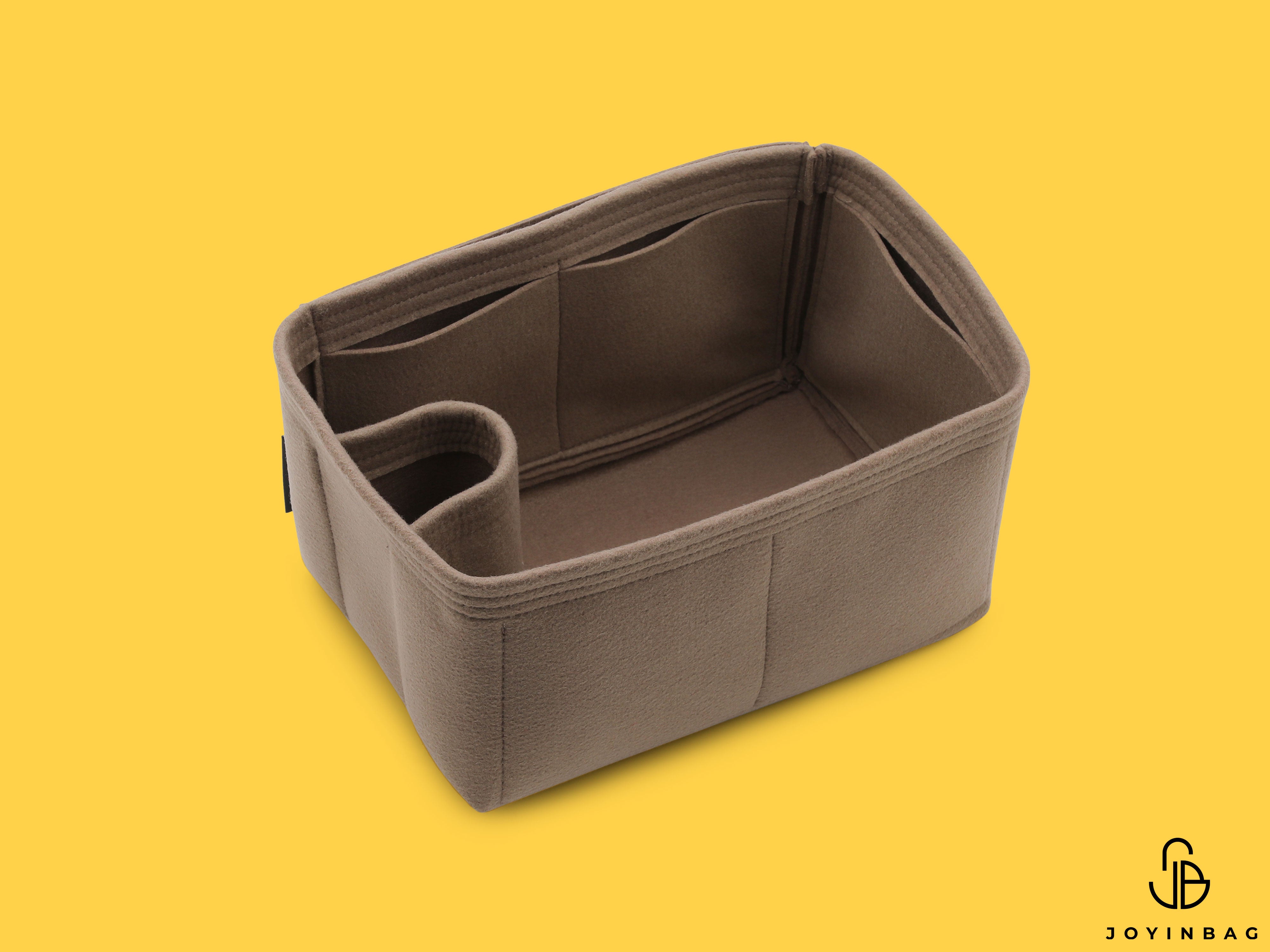 Tote Bag Organizer For Louis Vuitton Caissa MM Bag with Single Bottle Holder