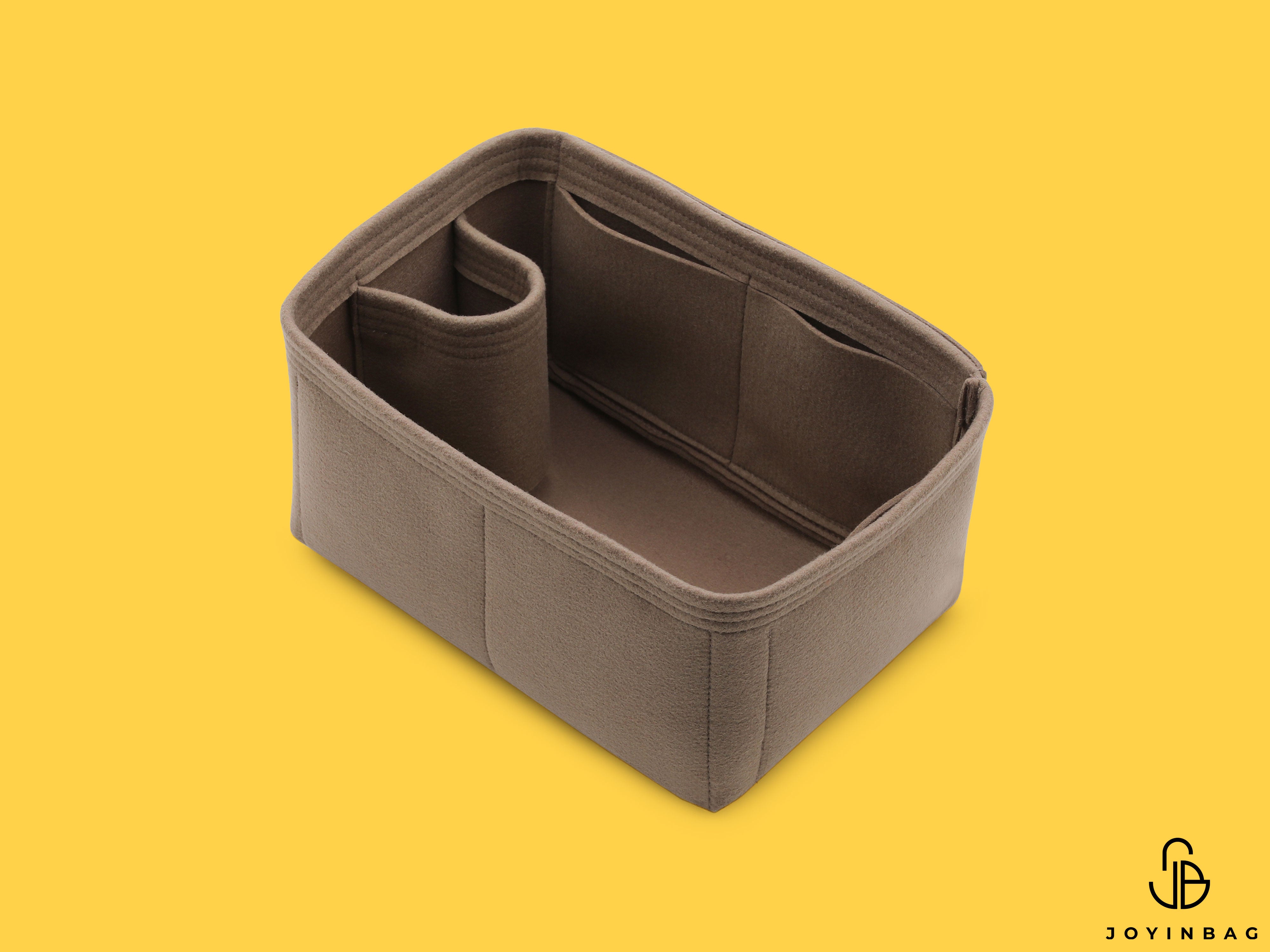 Tote Bag Organizer For Louis Vuitton Caissa MM Bag with Single Bottle Holder