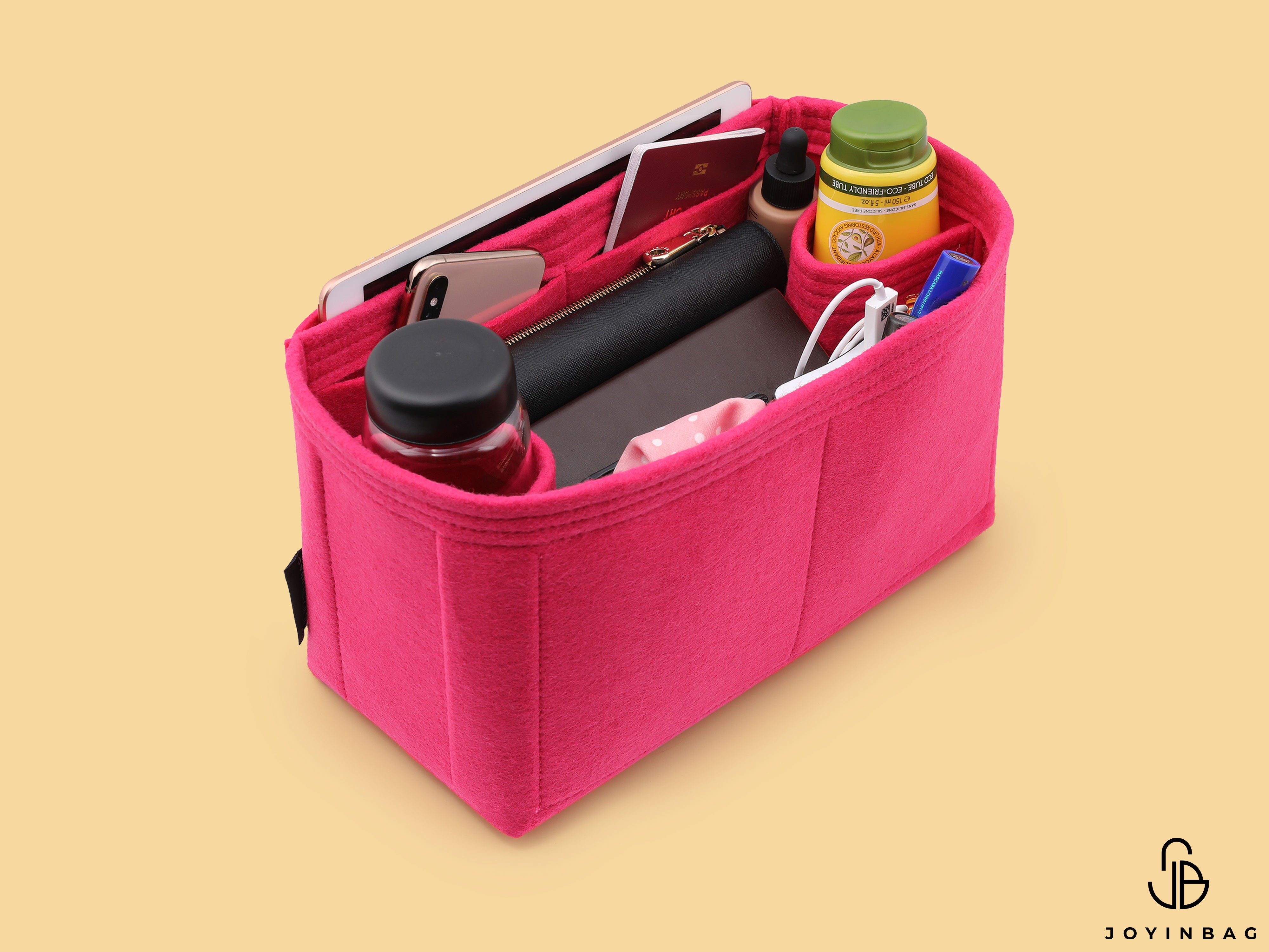 Tote Bag Organizer For Ophidia GG Medium Tote Bag (Style 524537) with Double Bottle Holders