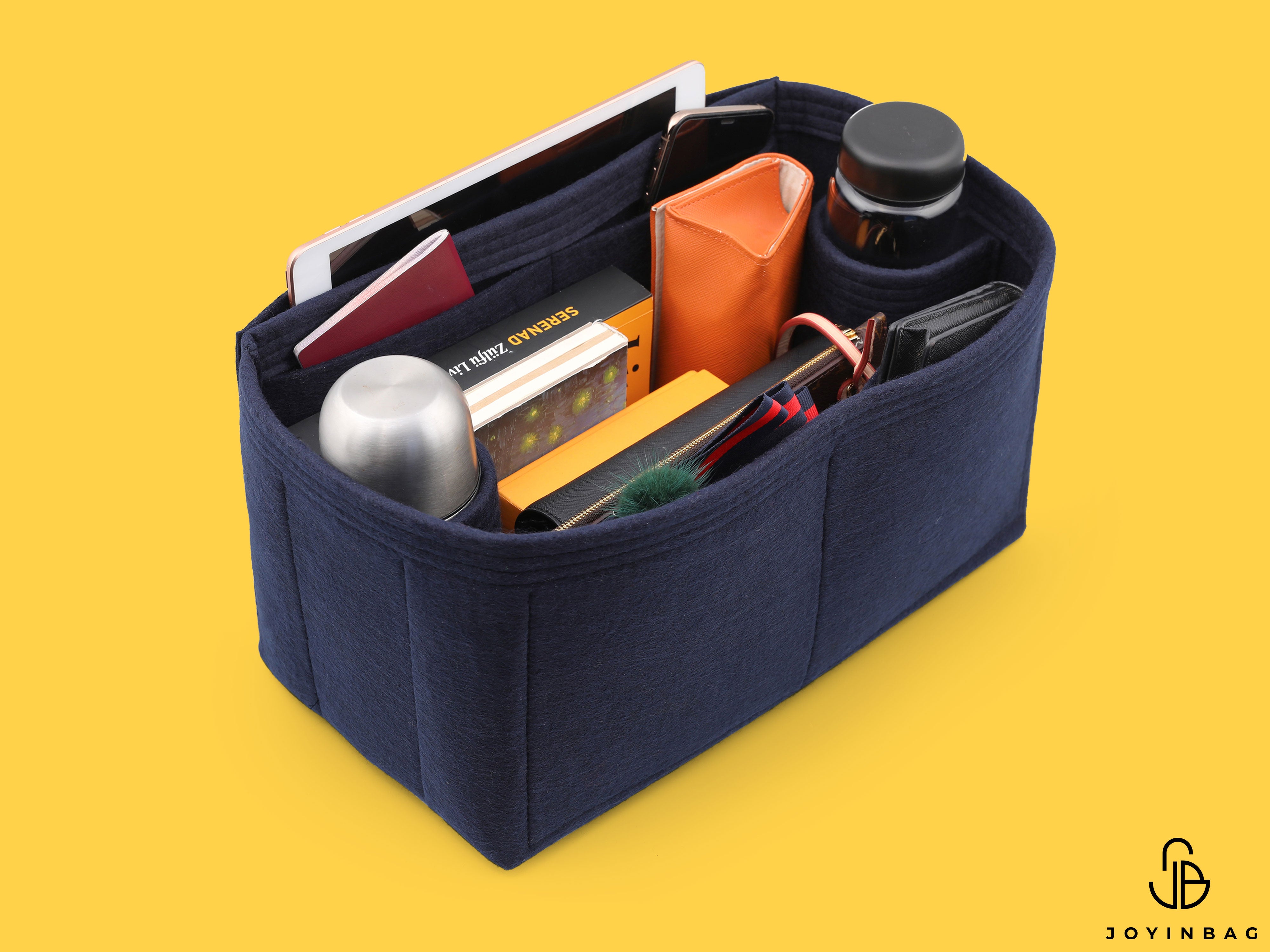 Tote Bag Organizer For Louis Vuitton Palermo GM Bag with Double Bottle Holders