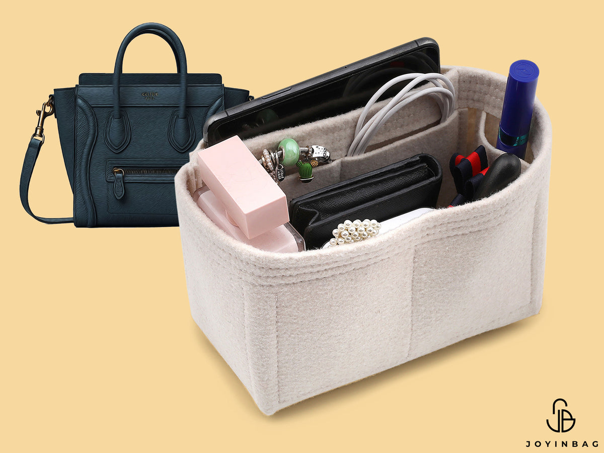 Bag Organizer for Celine Nano Luggage - Premium  
