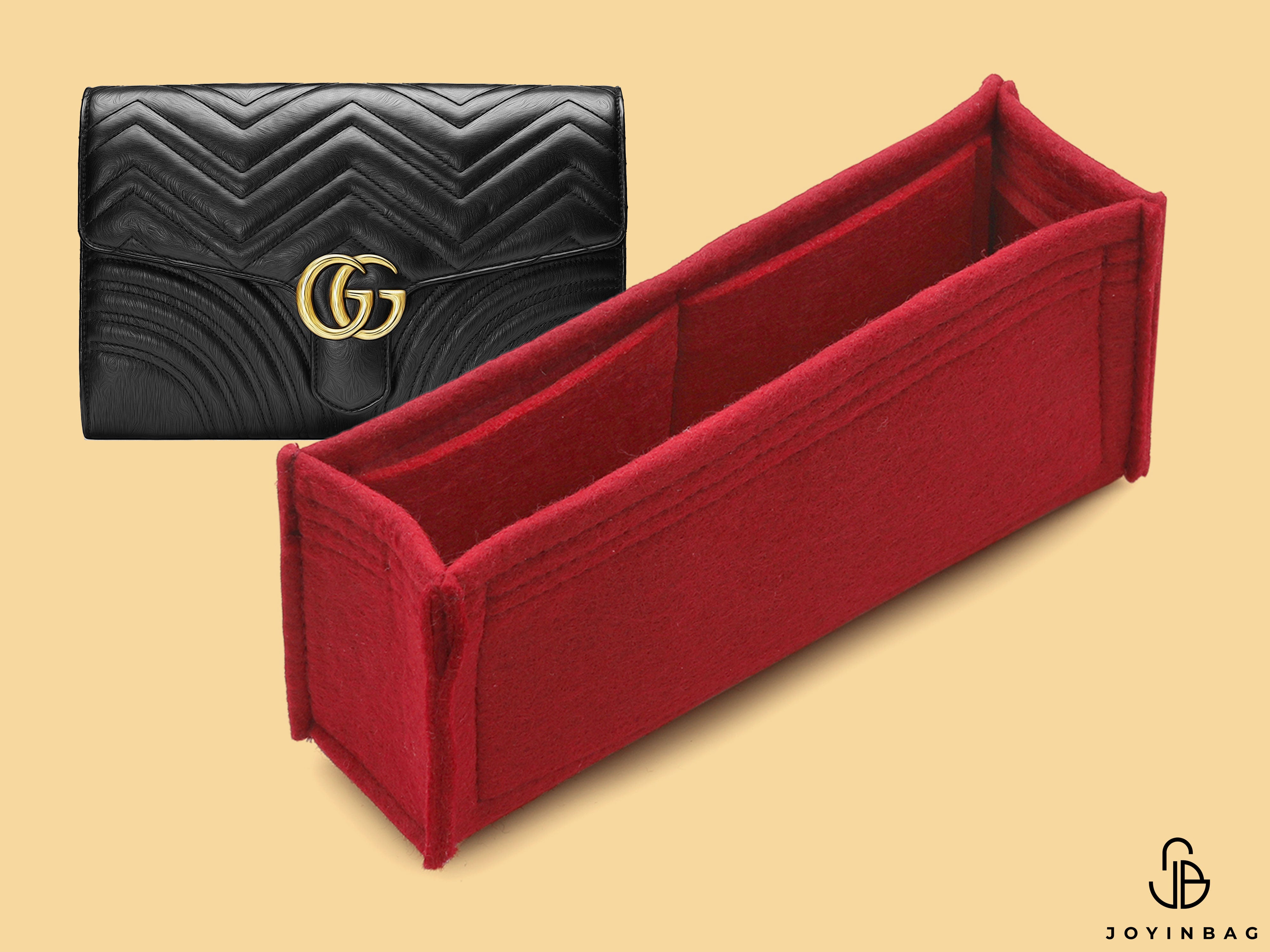 Purse Insert For Gucci Marmont Clutch Bag (Style 498079)