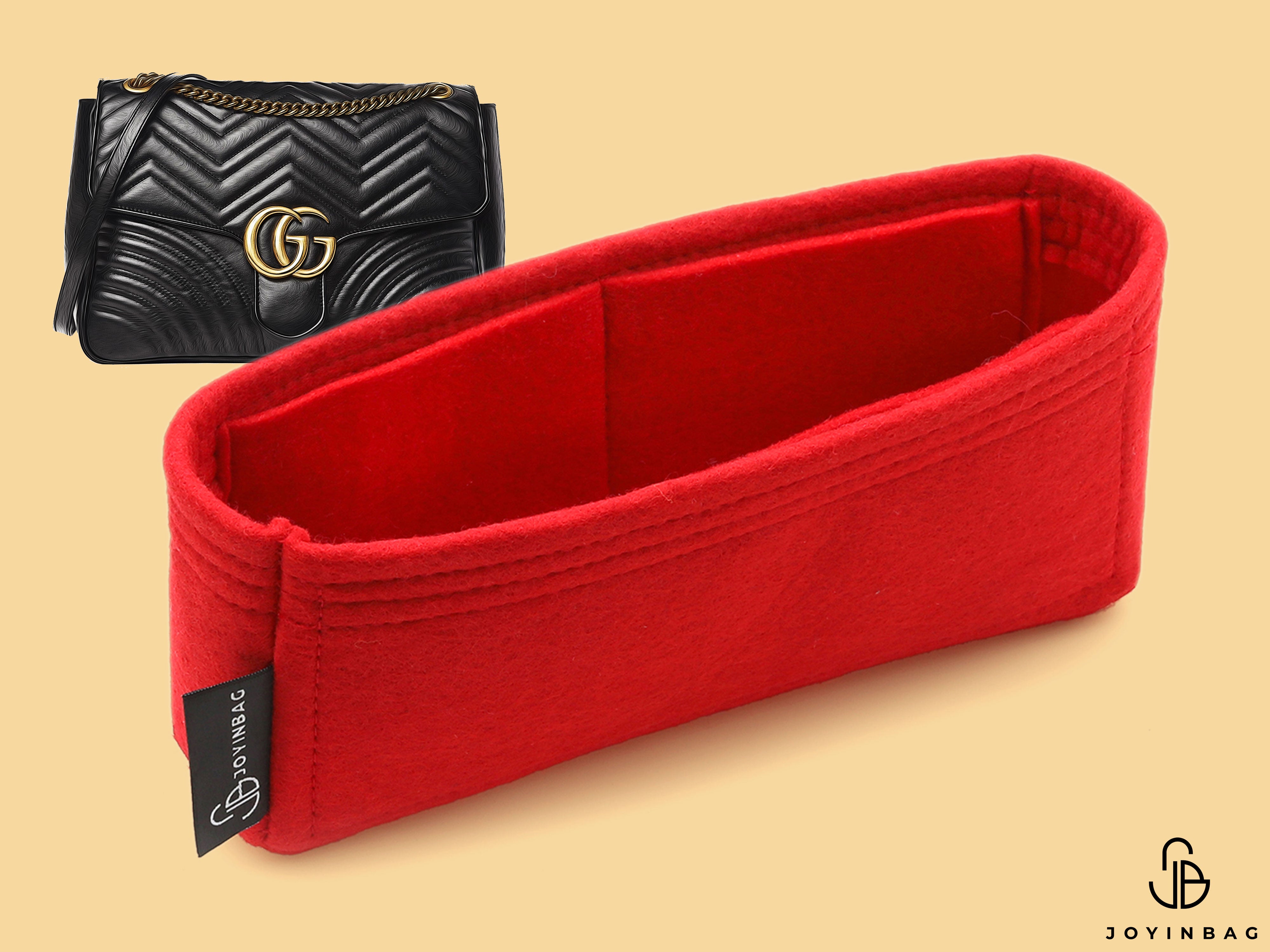 Purse Insert For Gucci Marmont Large Shoulder Bag (Style 498090)