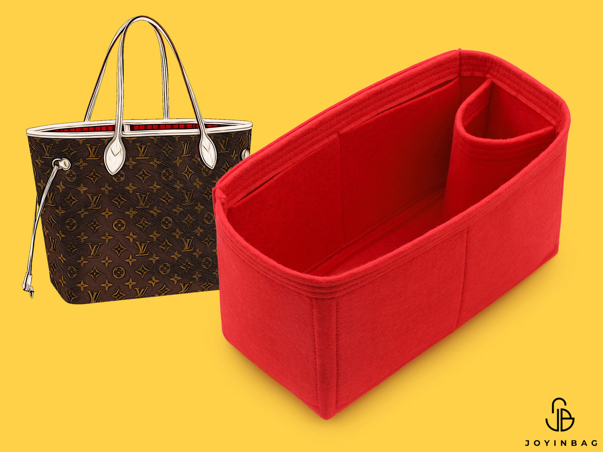 Louis Vuitton Neverfull Organizer Insert, Bag Organizer with Laptop  Compartment and Single Bottle Holder