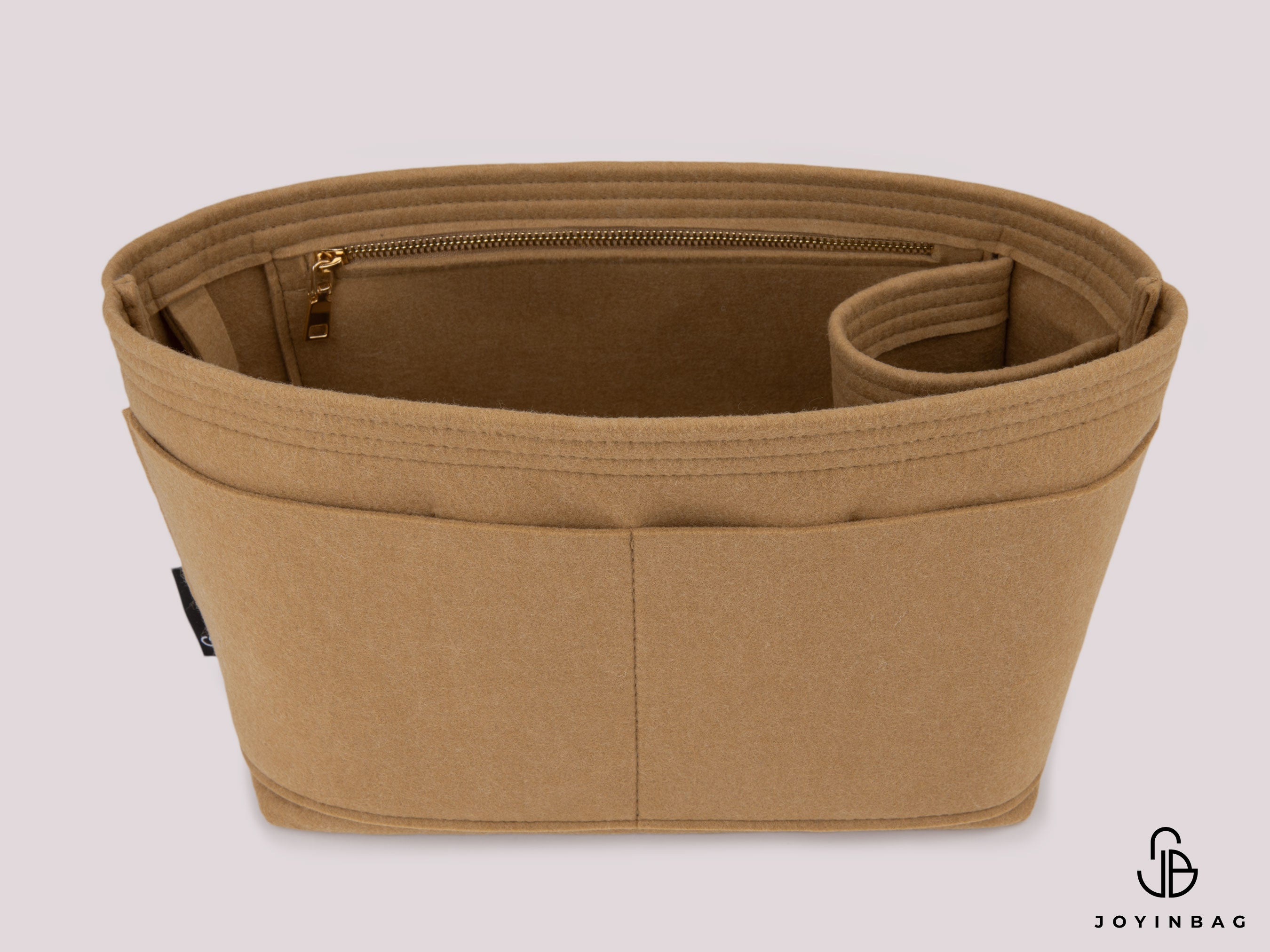 YSL Bold Shopping Bag Organizer – Inside Zipper, Bottle Holder & External Pockets