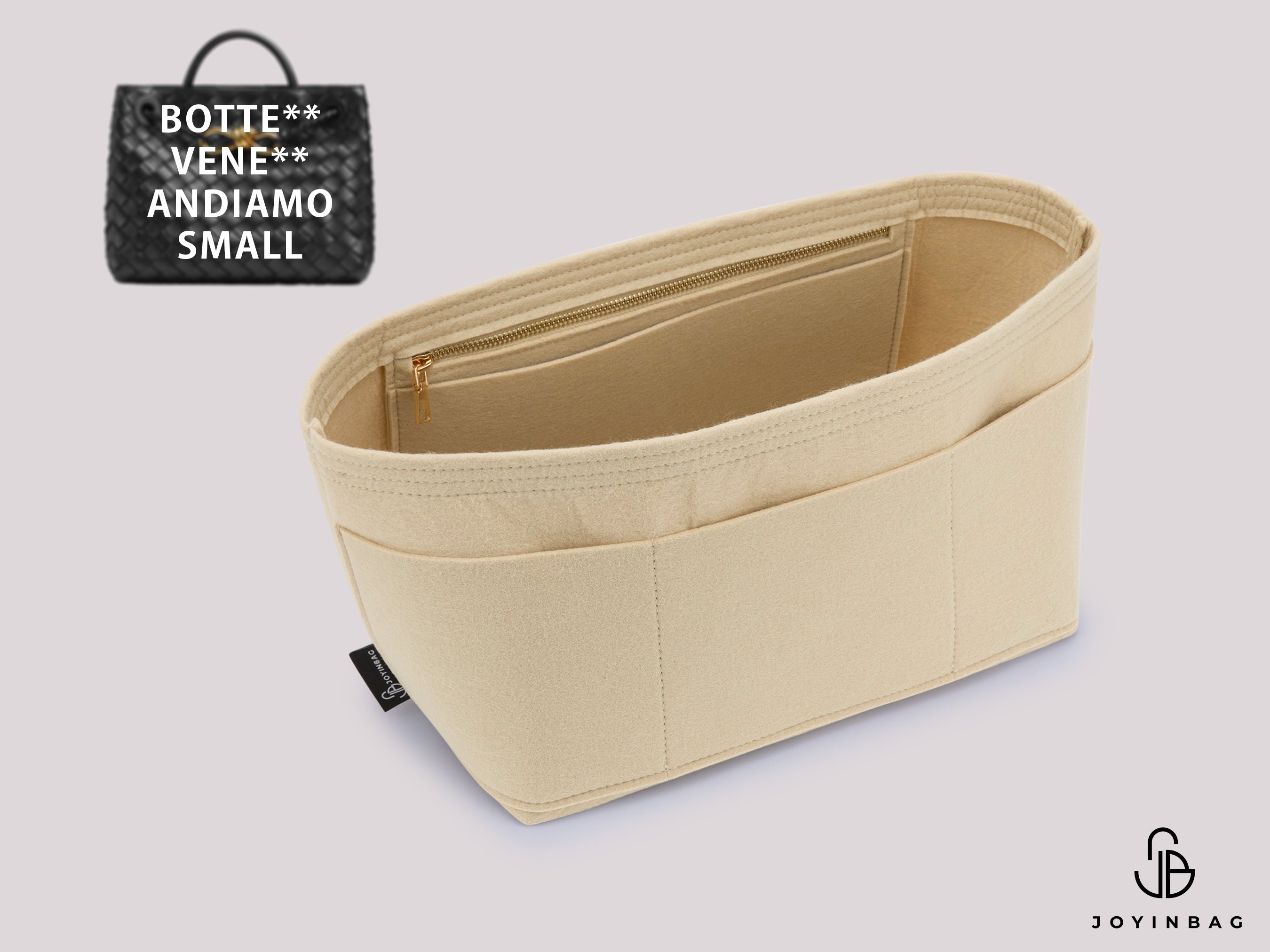 Botte. Vene. Andiamo Small Bag Insert