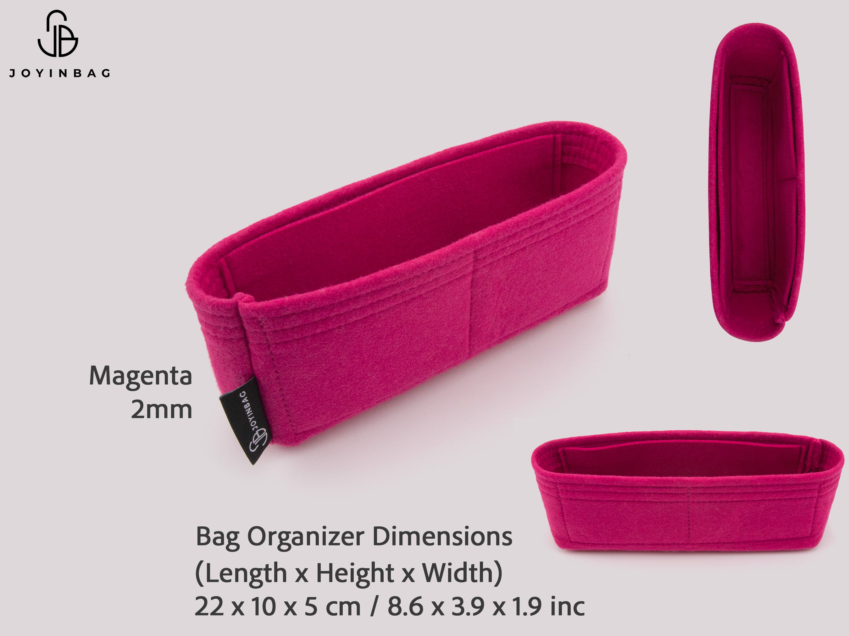 Clearance Small Bag Organizer Insert, Felt Purse Organizer for Tote Bags