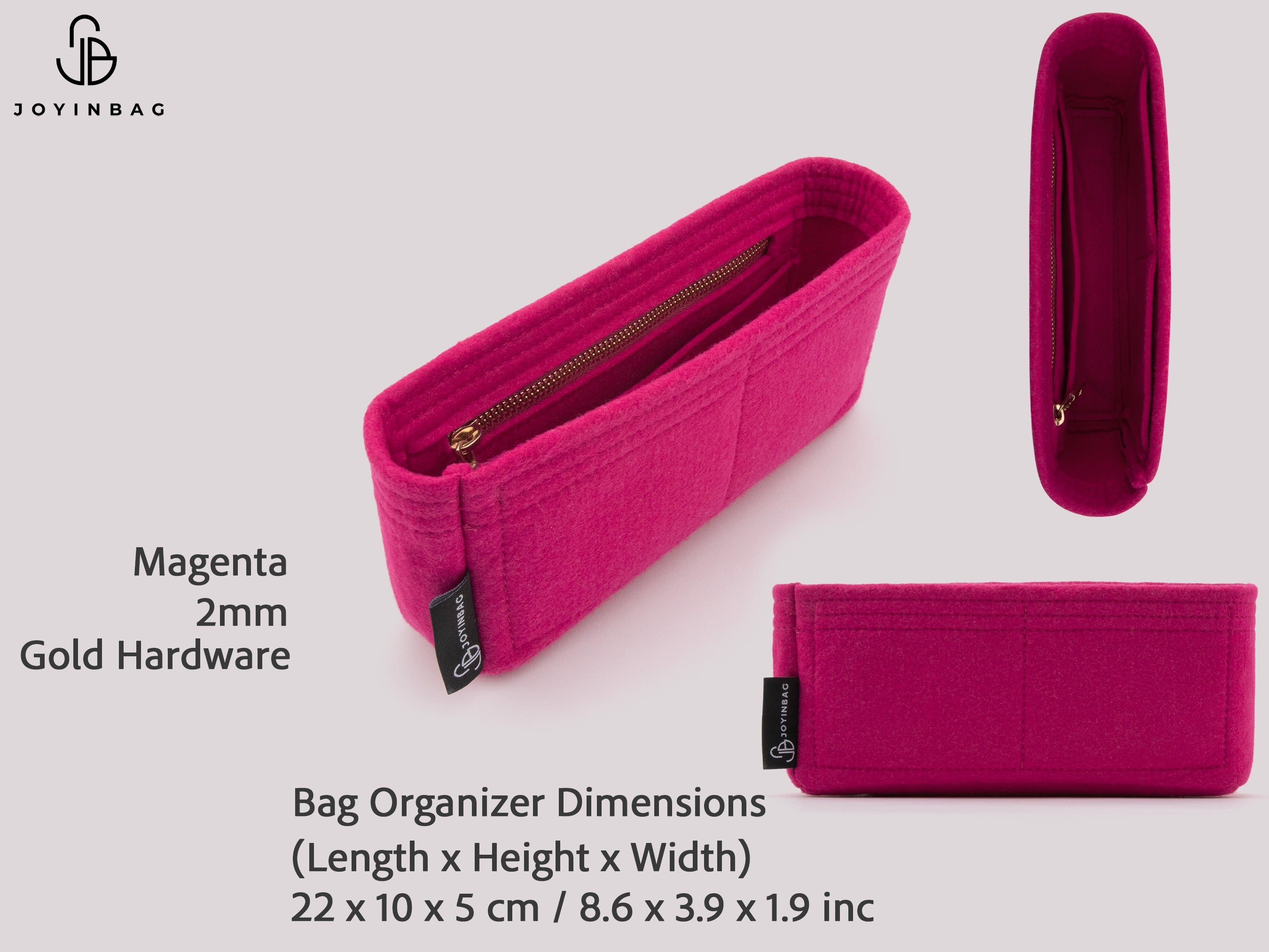 Clearance Small Bag Organizer Insert, Felt Purse Organizer for Tote Bags