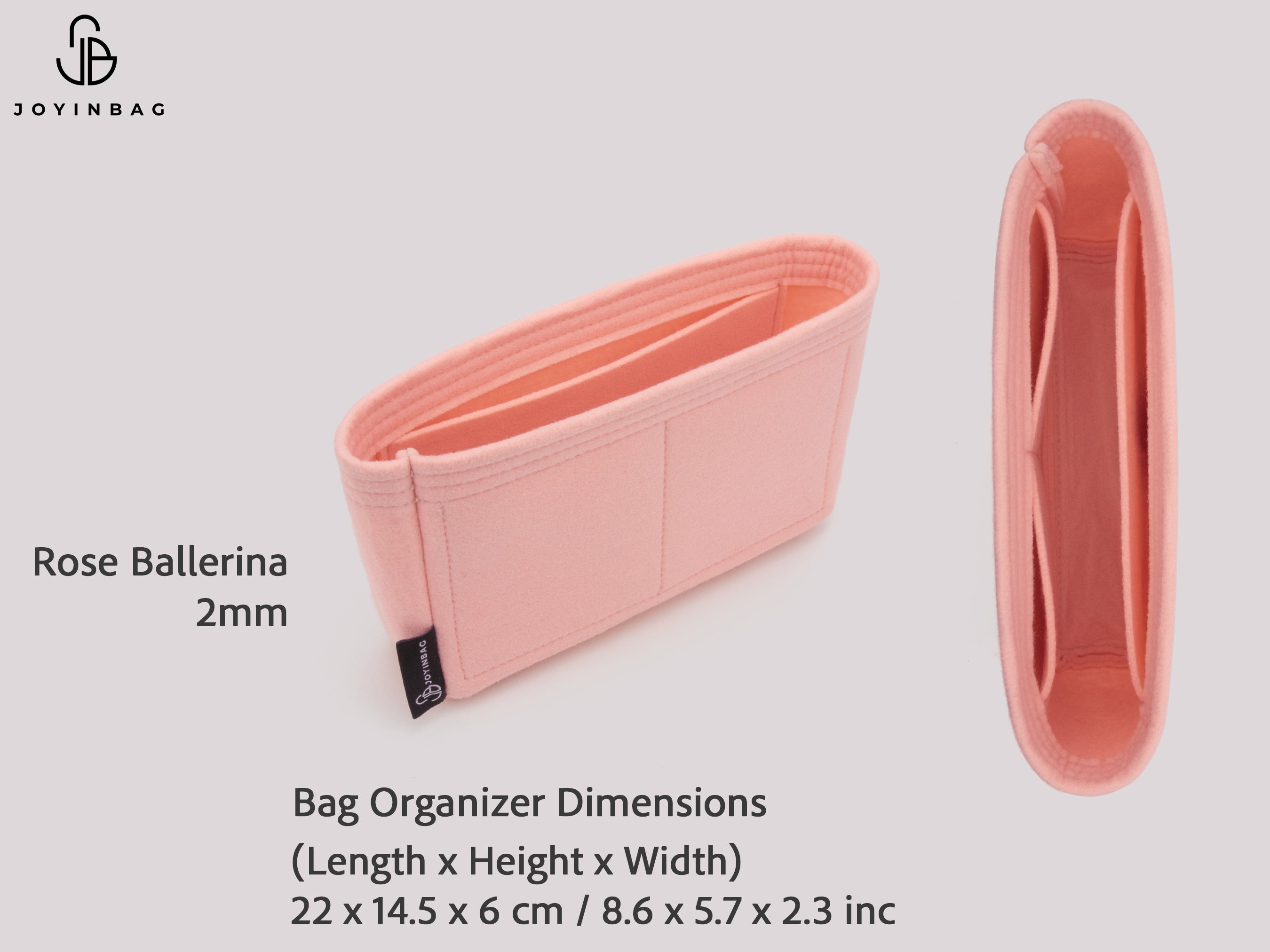 Clearance Small Bag Organizer Insert, Felt Purse Organizer for Tote Bags