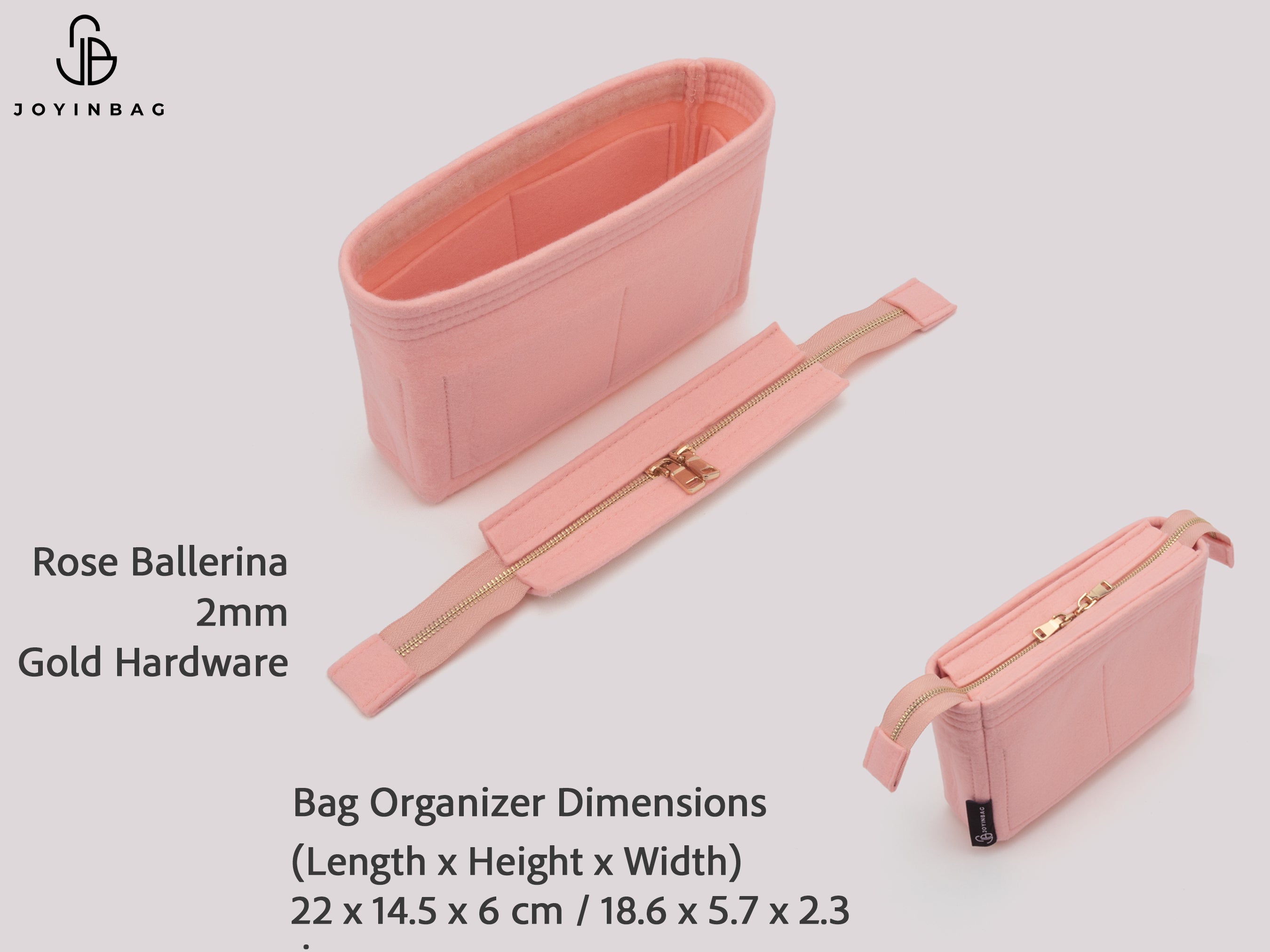 Clearance Small Bag Organizer Insert, Felt Purse Organizer for Tote Bags