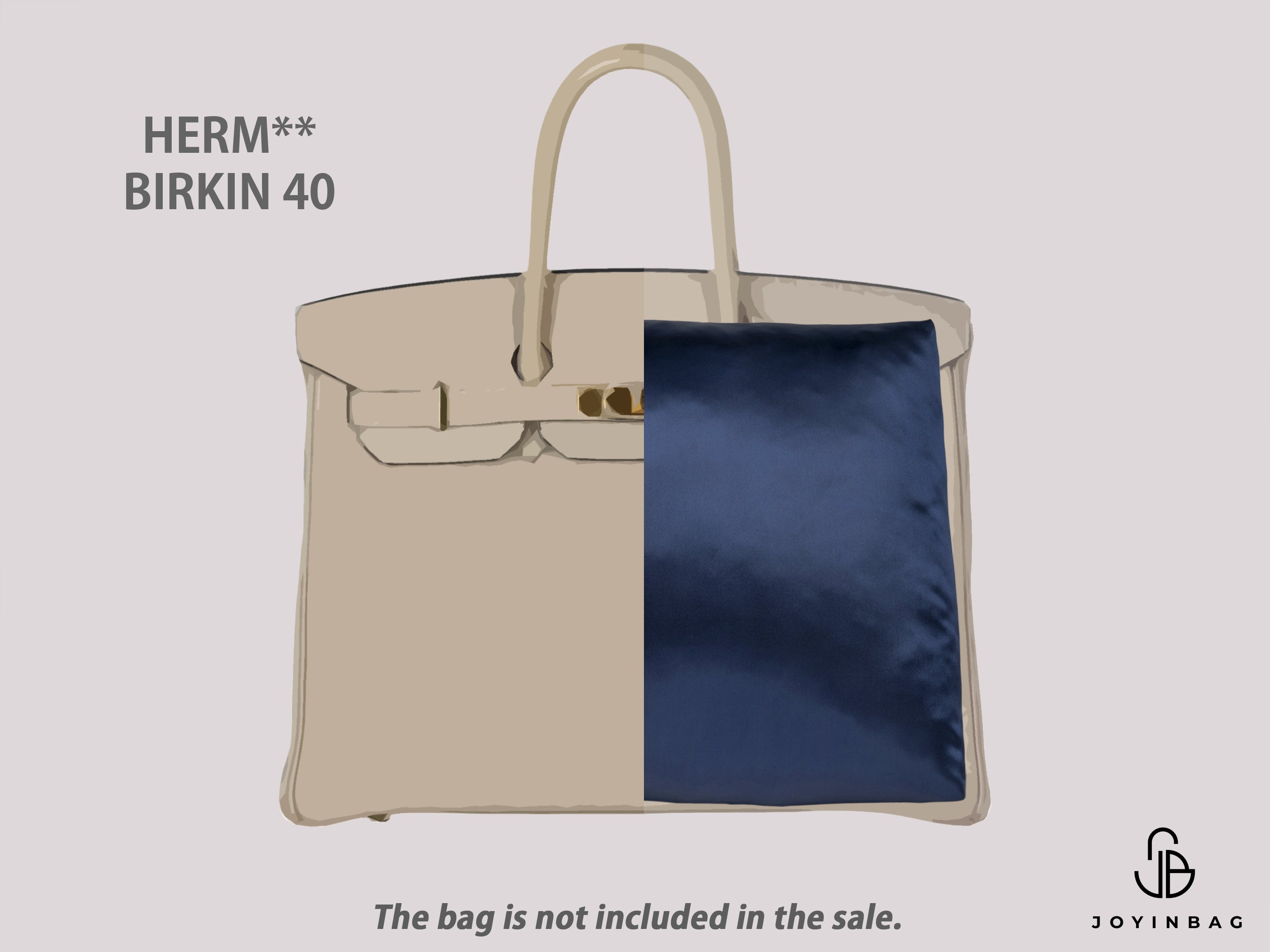 Herm. Birkin 40 Bag Storage Pillow