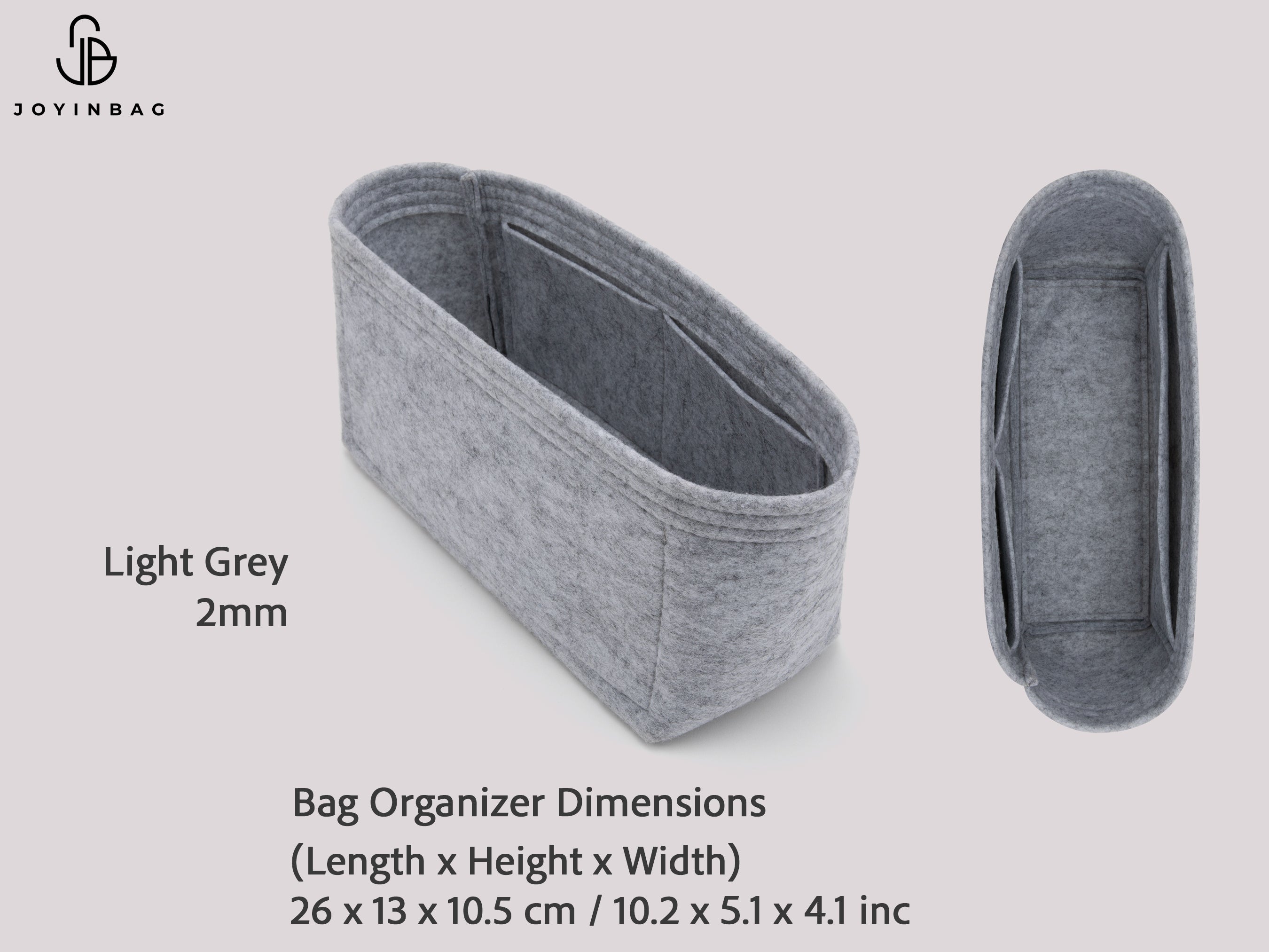 Clearance Small Bag Organizer Insert, Felt Purse Organizer for Tote Bags