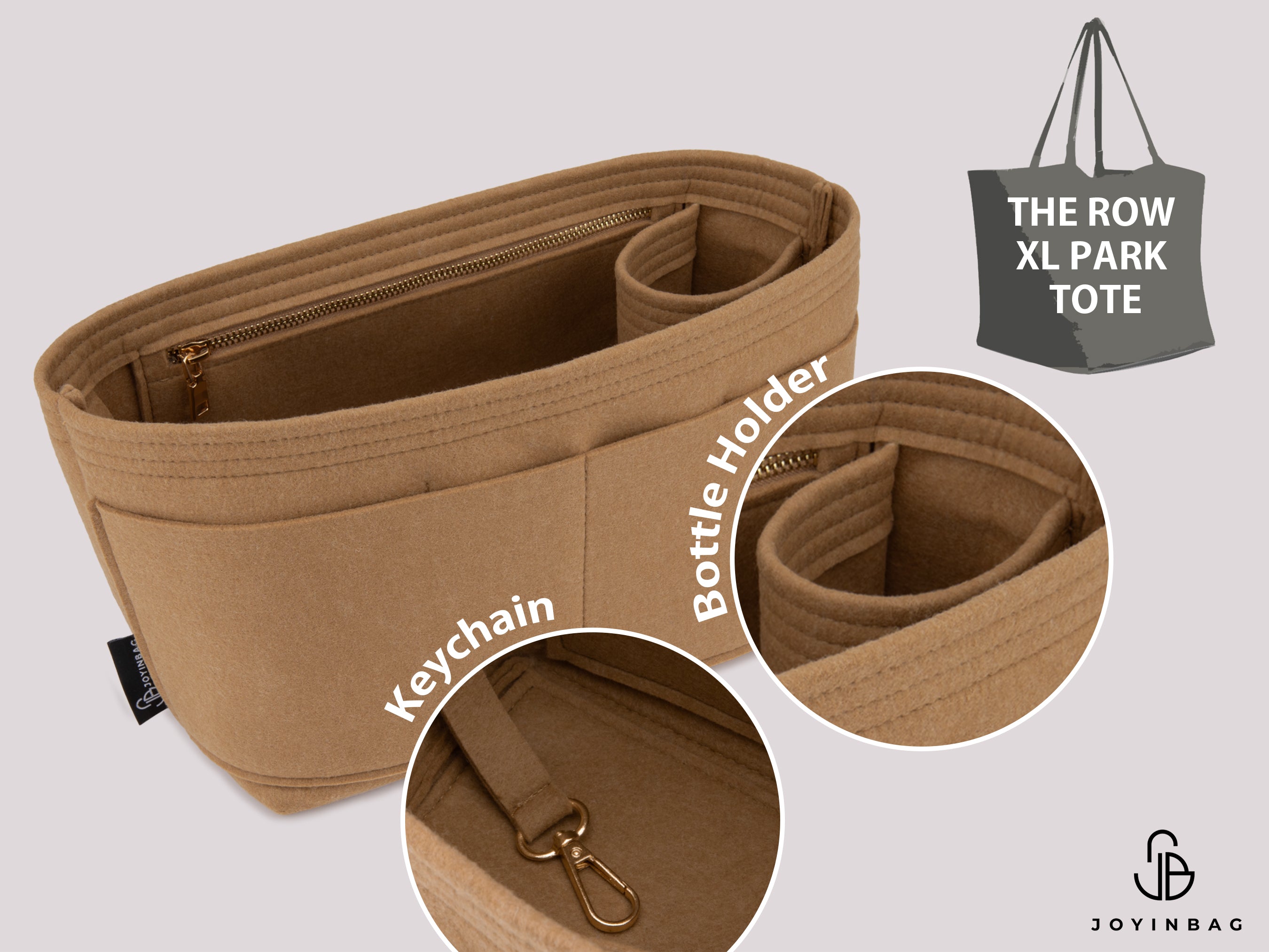 The Row XL Park Tote Bag Organizer