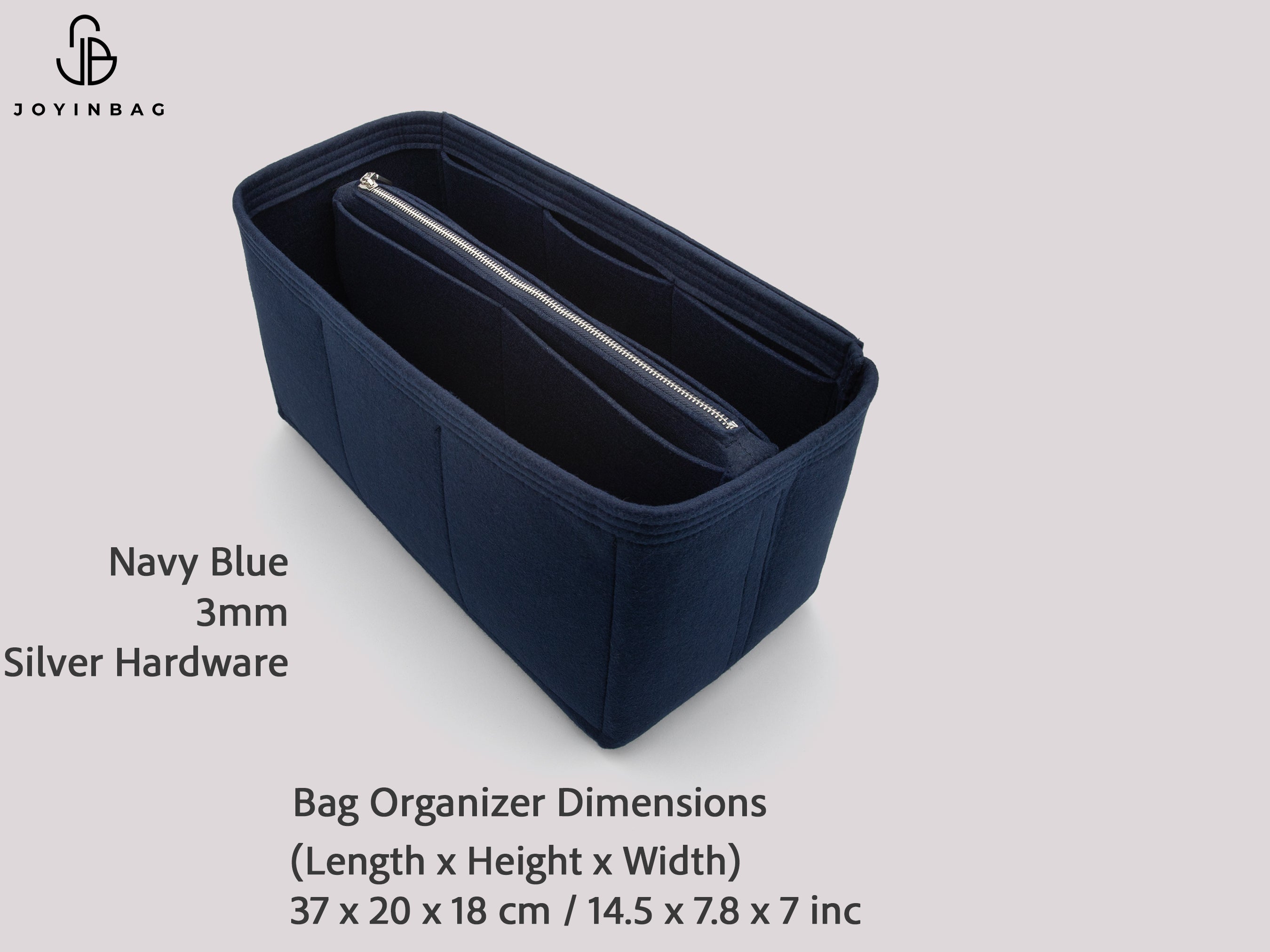 Clearance Large Bag Organizer Insert, Felt Tote & Suitcase Organizer