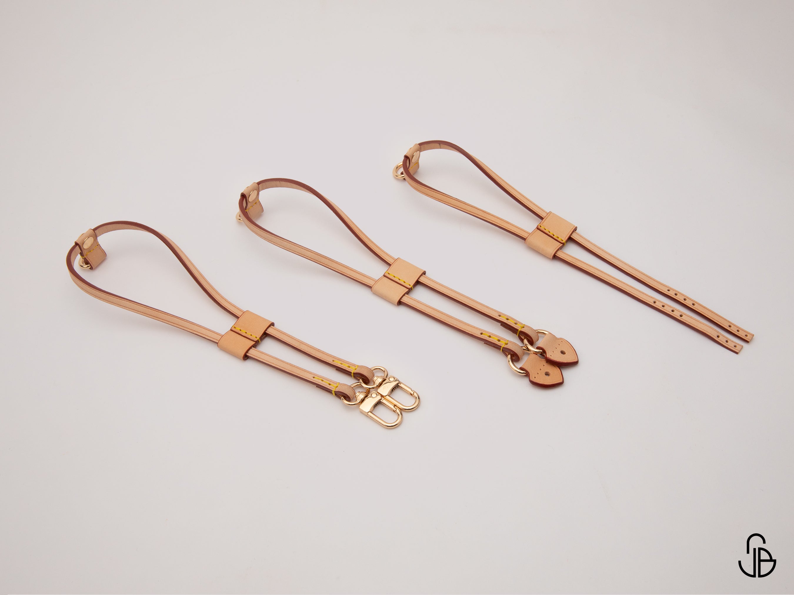 Neverfull Side Strap Replacement, Leather Replacement Straps, PM MM GM, Quick Attach or Sew-On