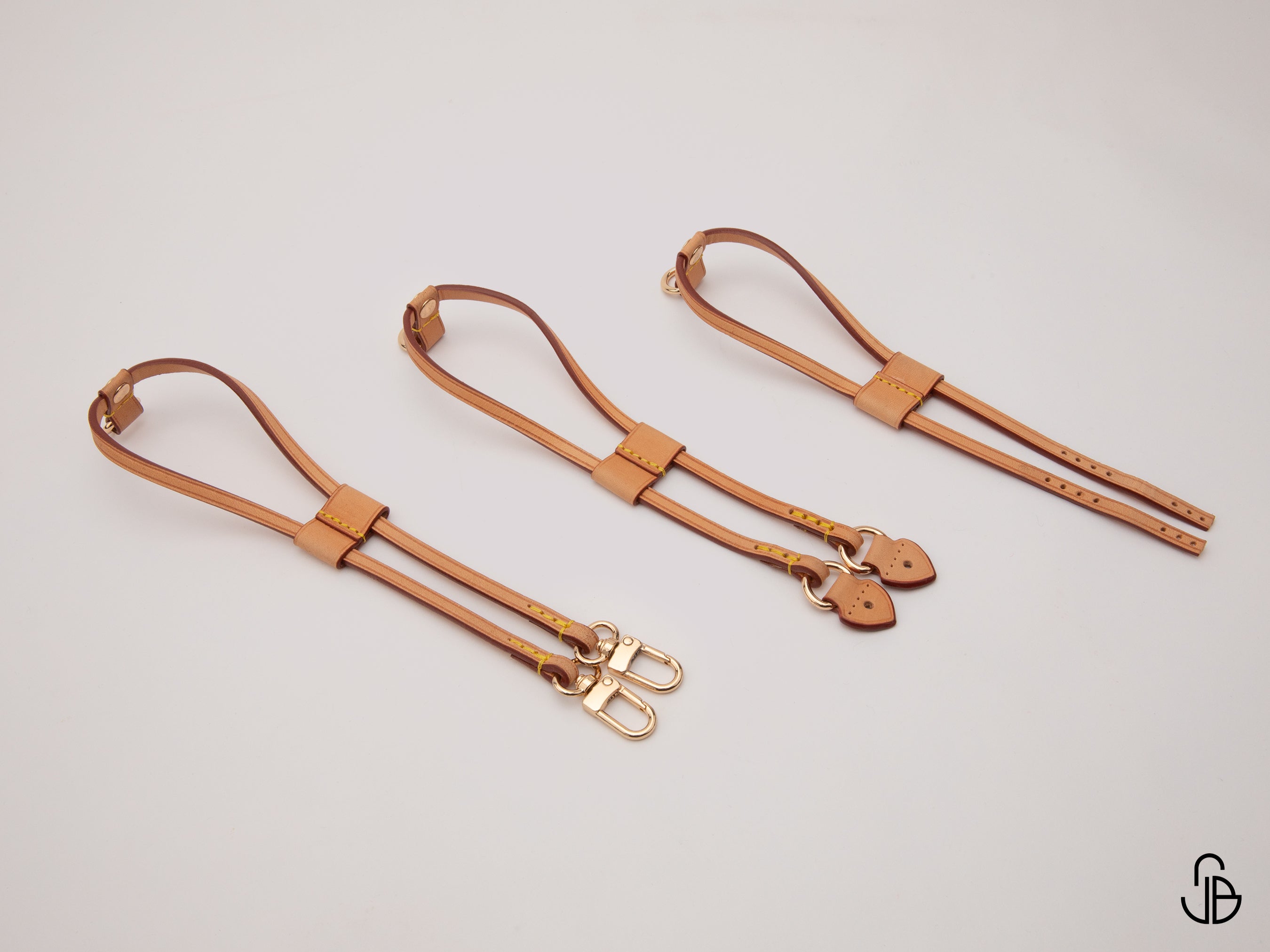 Neverfull Side Strap Replacement, Leather Replacement Straps, PM MM GM, Quick Attach or Sew-On