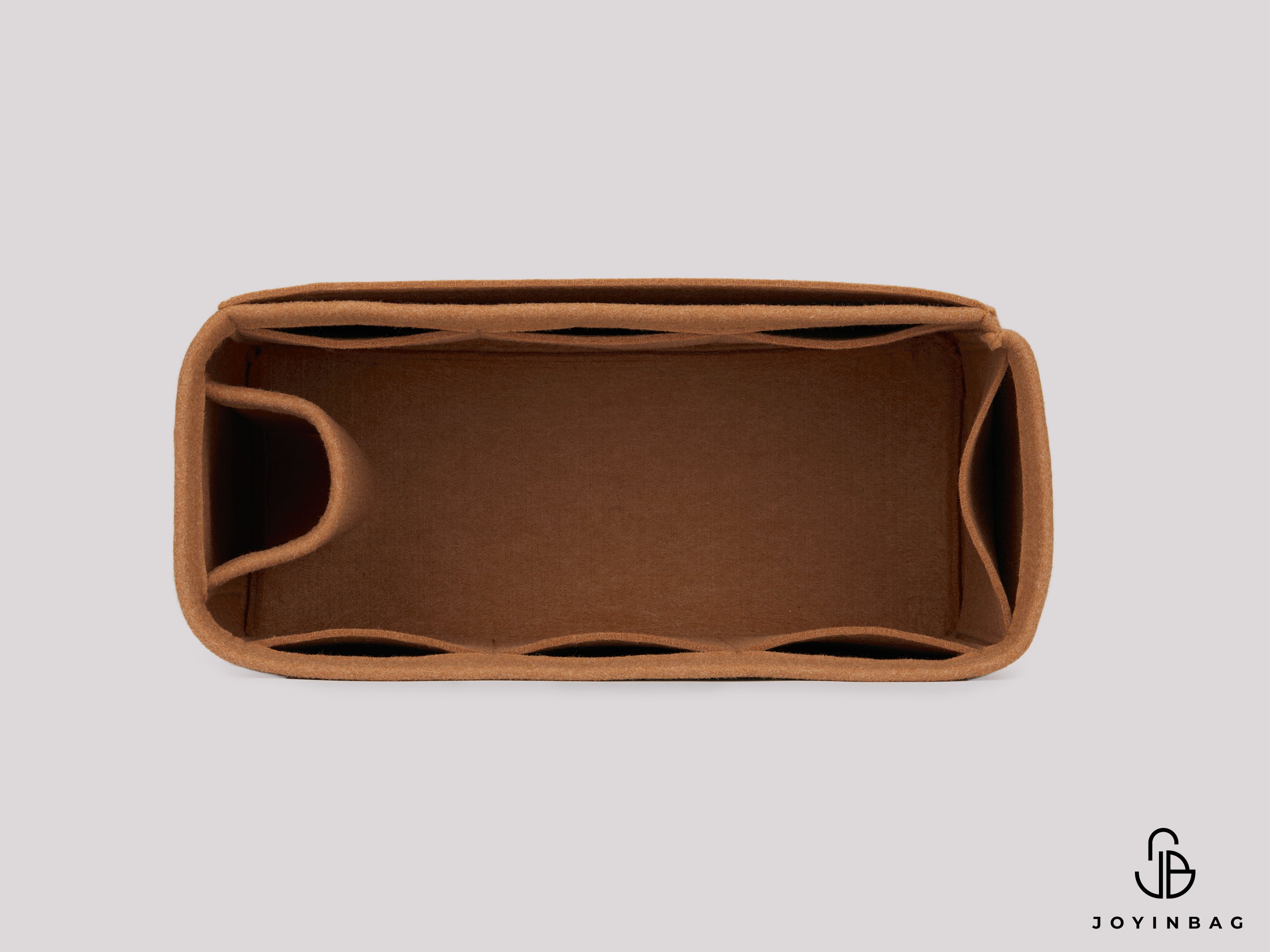 Oversized Alexa Felt Bag Organizer with Bottle Holder and Multi Pocket Layout