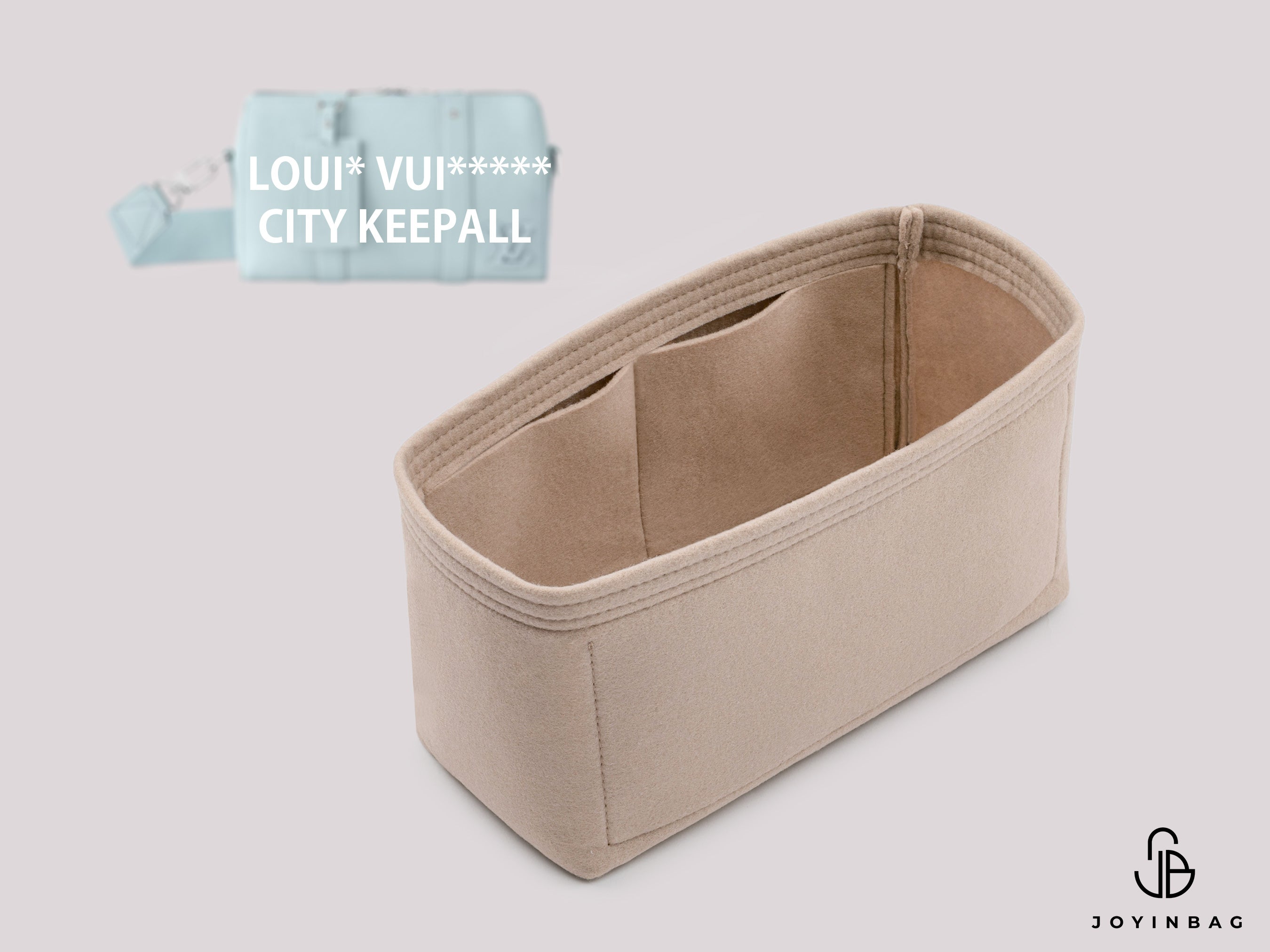 Loui. Vui. City Keepall Bag Insert