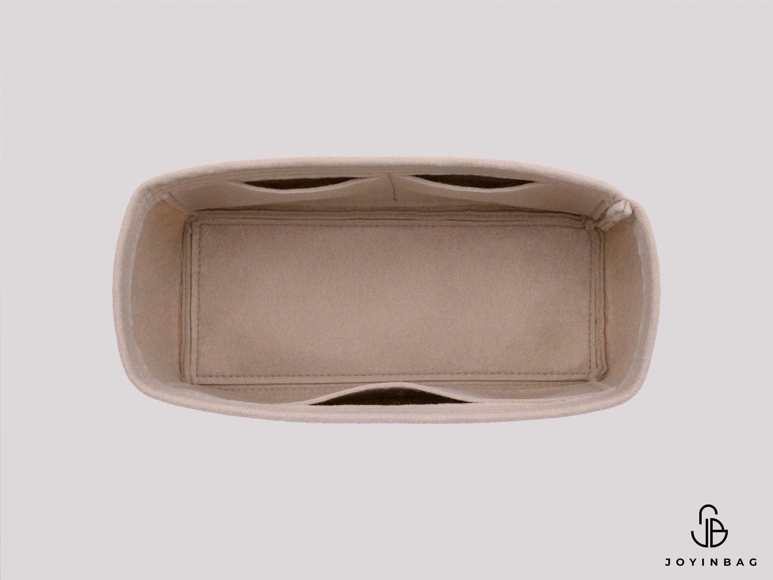 Hermes Berlin 28 Bag Organizer Insert – Felt Liner with Interior Pockets