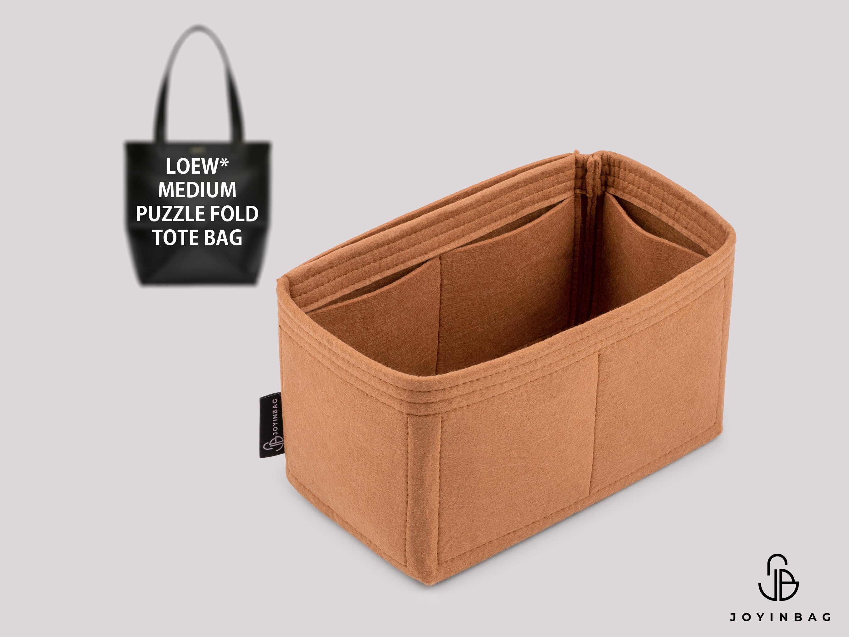 Loew. Medium Puzzle Fold Tote Bag Insert