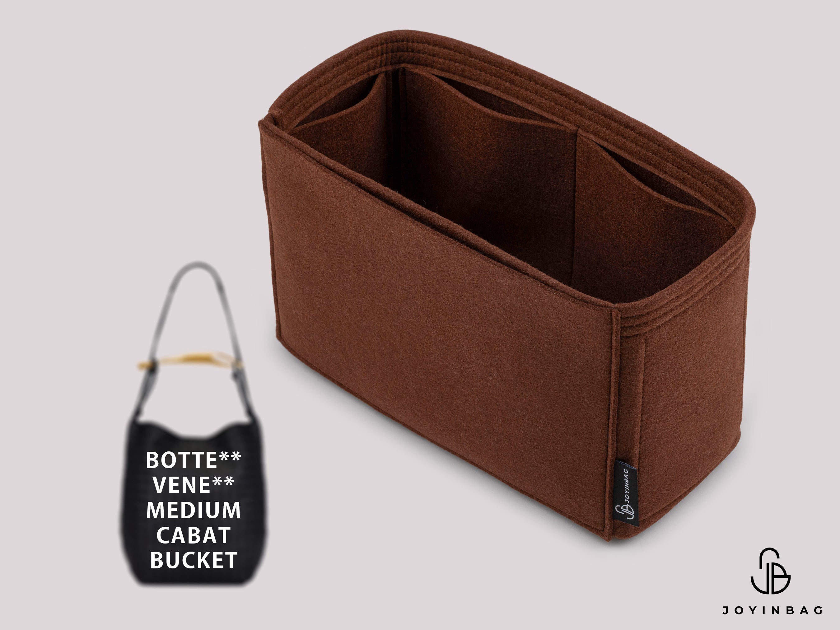 Botte. Vene. Medium Cabat Bucket Bag Insert