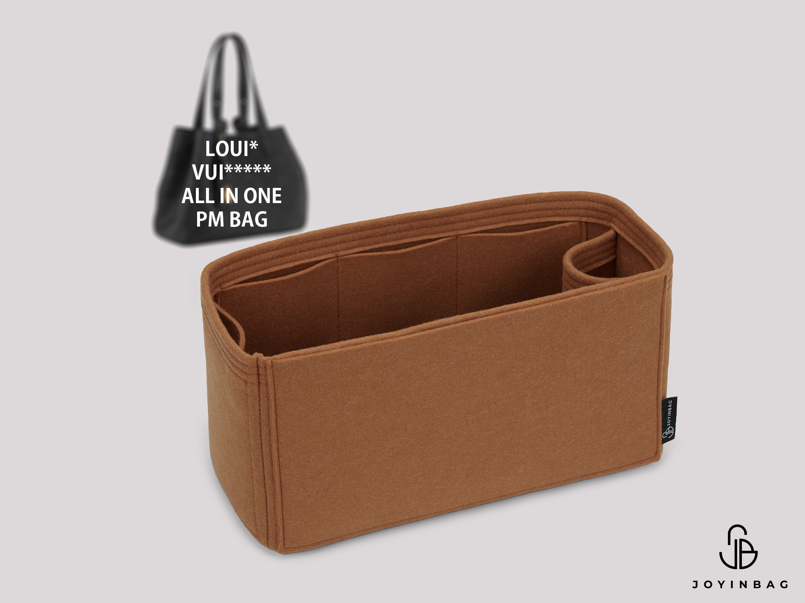 Custom Felt Organizer Insert for All In One PM Bag