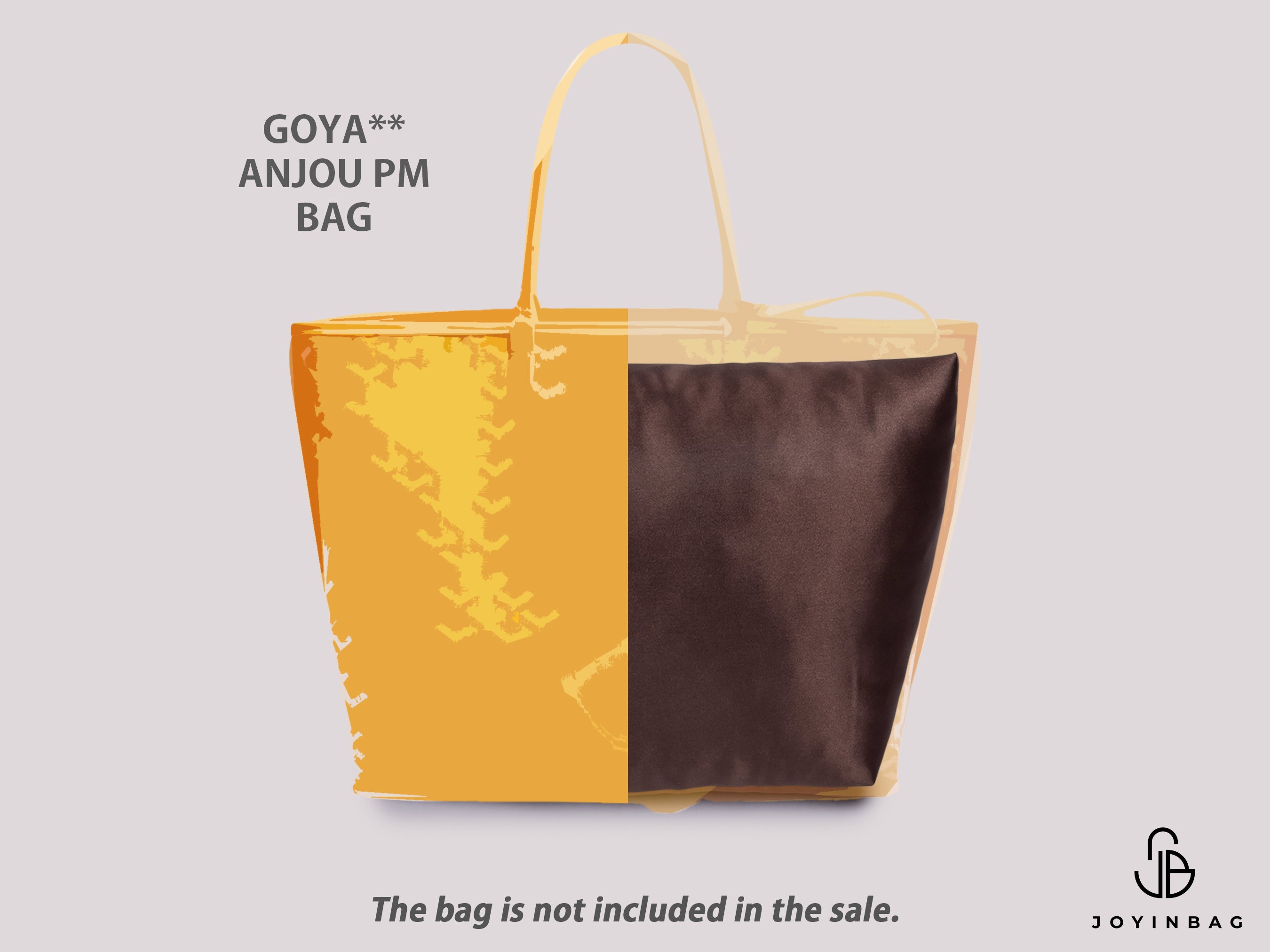 Bag Storage Pillow for Goyard Anjou PM | Satin Shape Insert