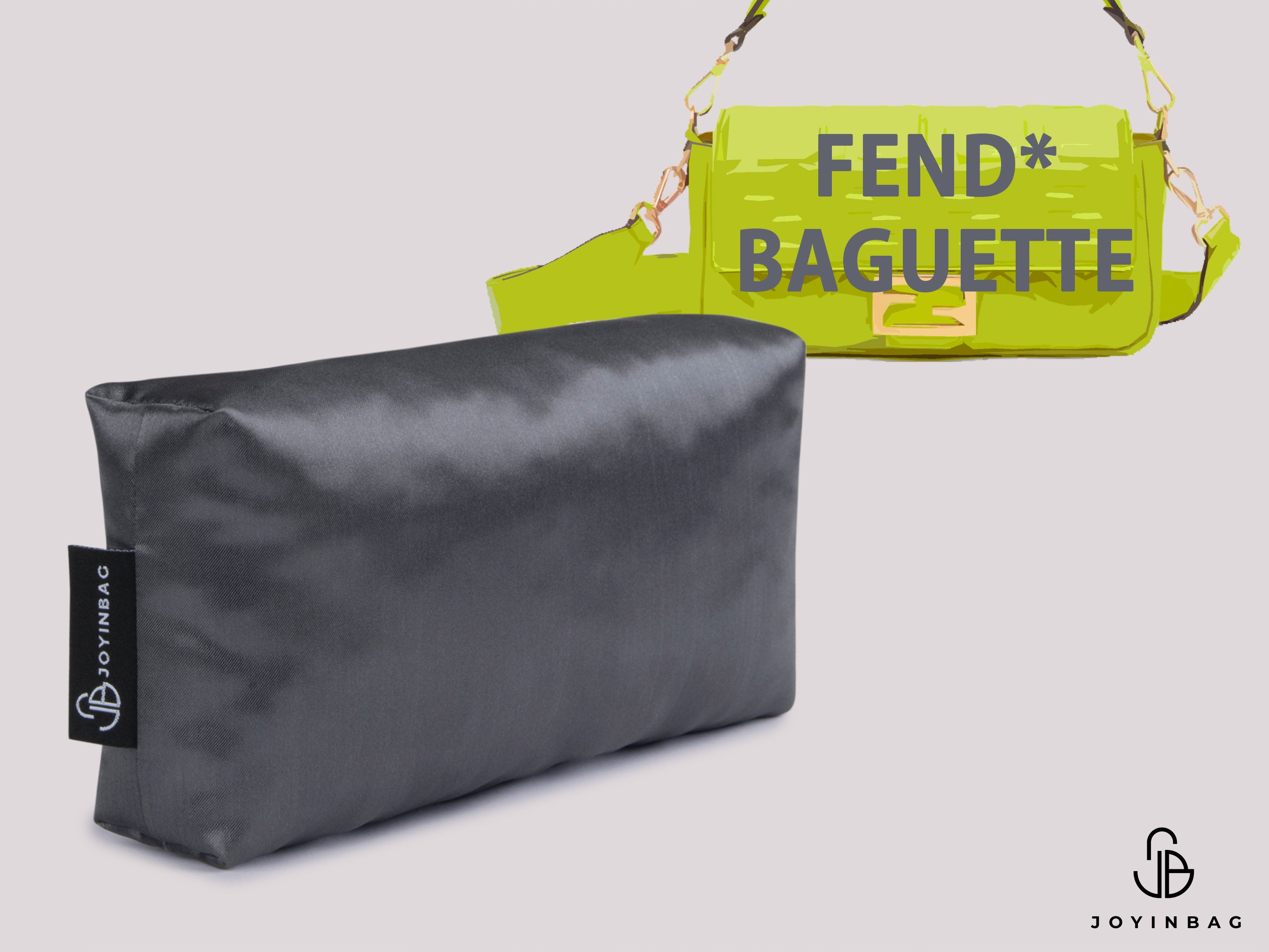 Bag Storage Pillow for Fendi Baguette | Satin Insert Shape Protector