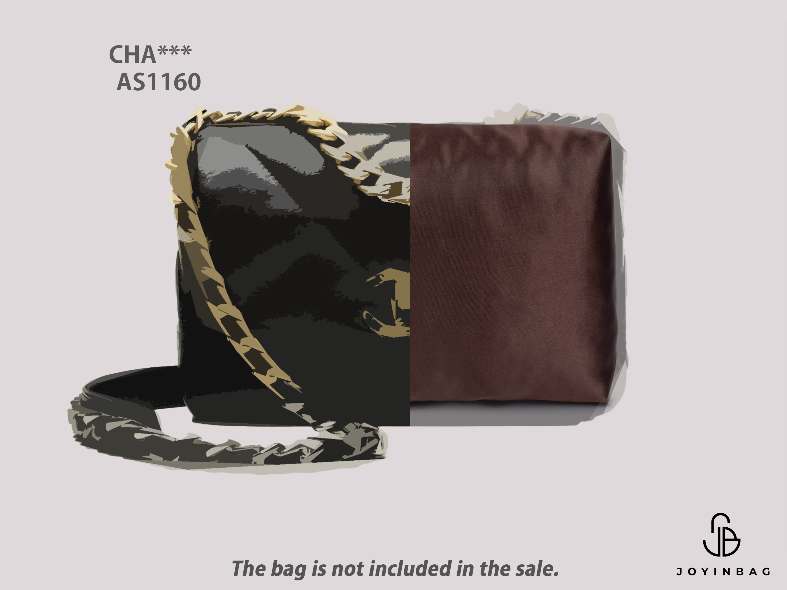 Satin Bag Storage Pillow for Chanel AS1160 – Beaded Fiber Filled