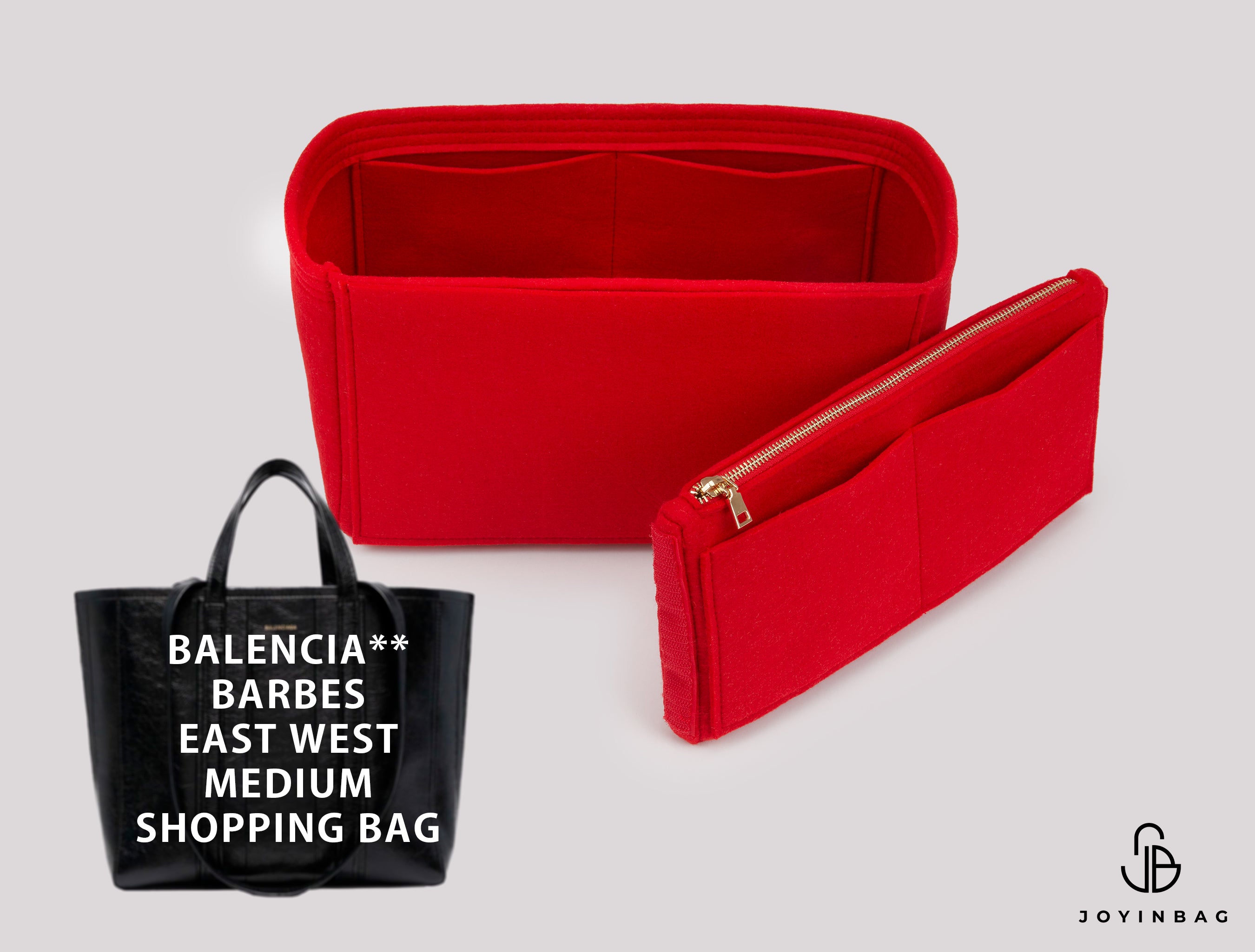 Balencia. Barbes East / West Medium Shopping Bag Insert