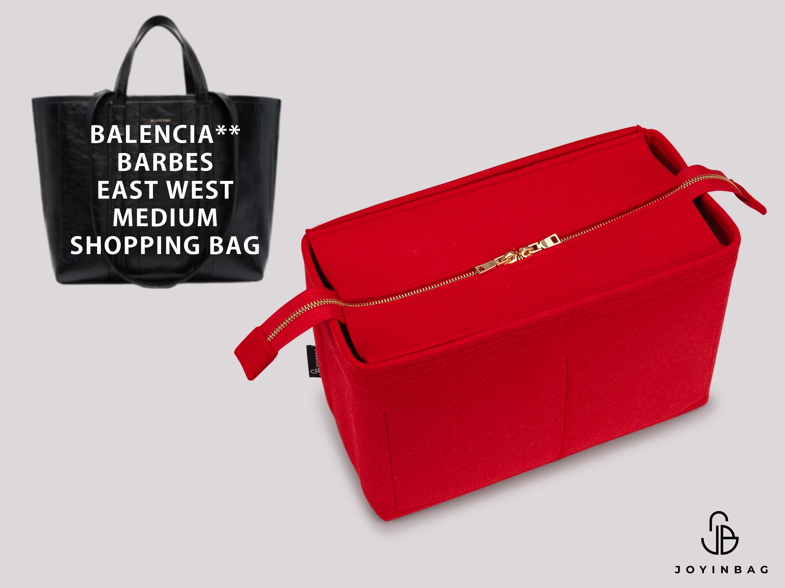 Balencia. Barbes East / West Medium Shopping Bag Insert