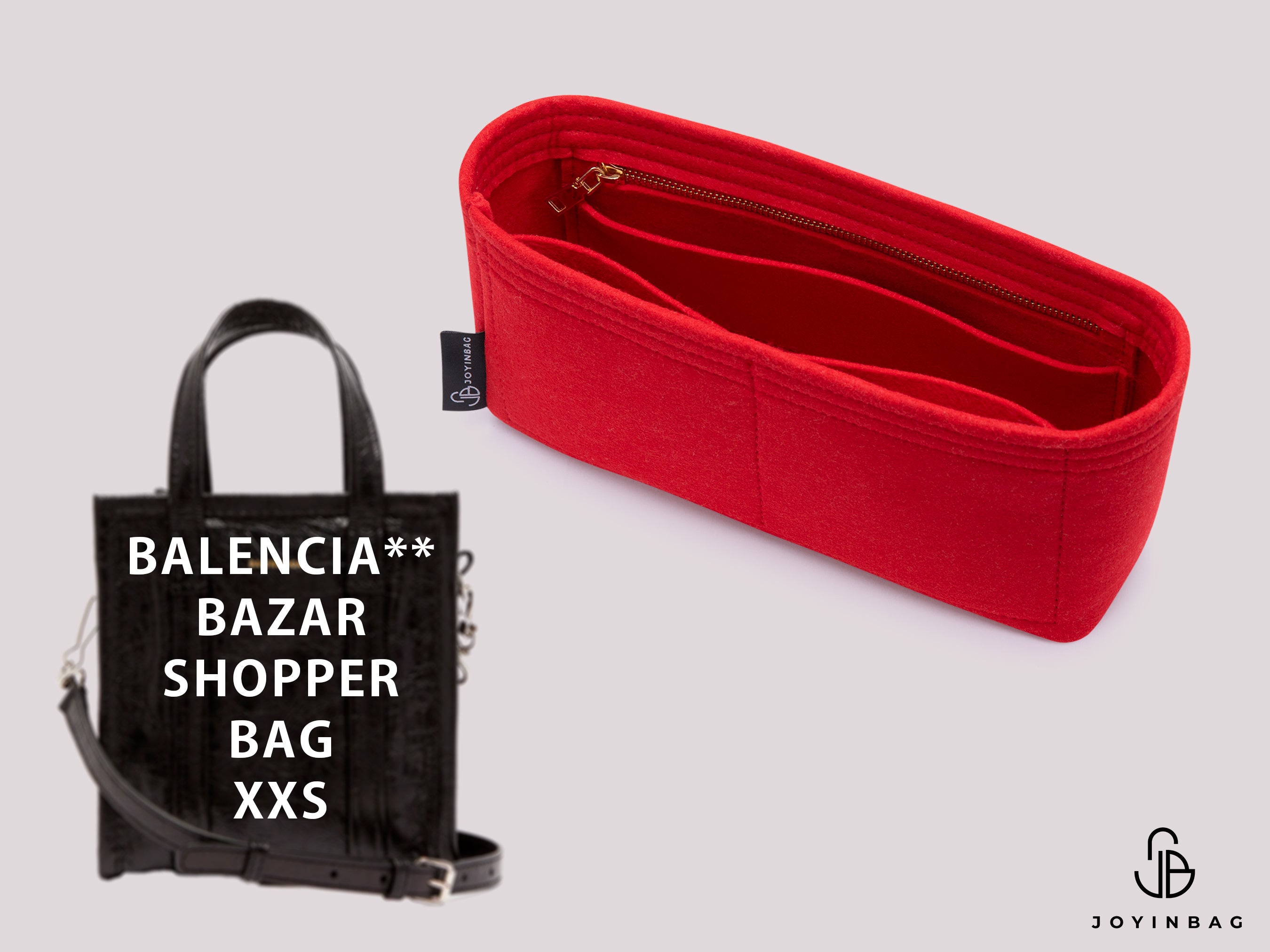 Balencia. Bazar Shopper Bag XXS Bag Insert