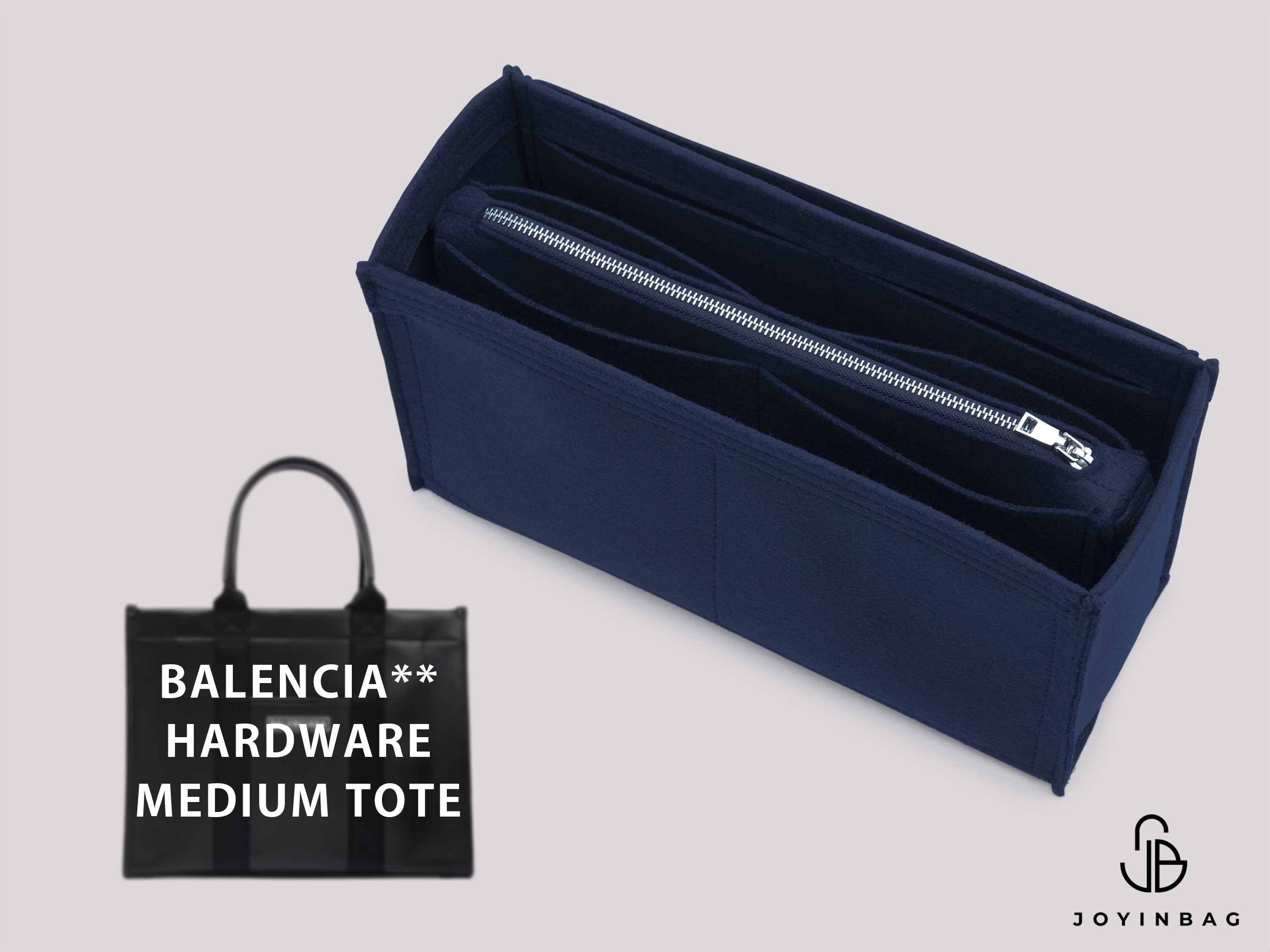 Balenci. Hardware Medium Tote Bag Insert