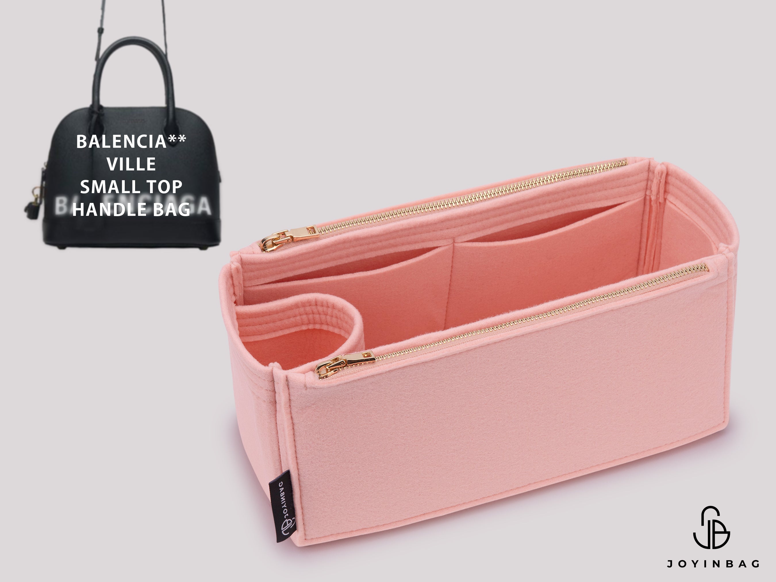 Balencia. Ville Small Top Handle Bag Insert