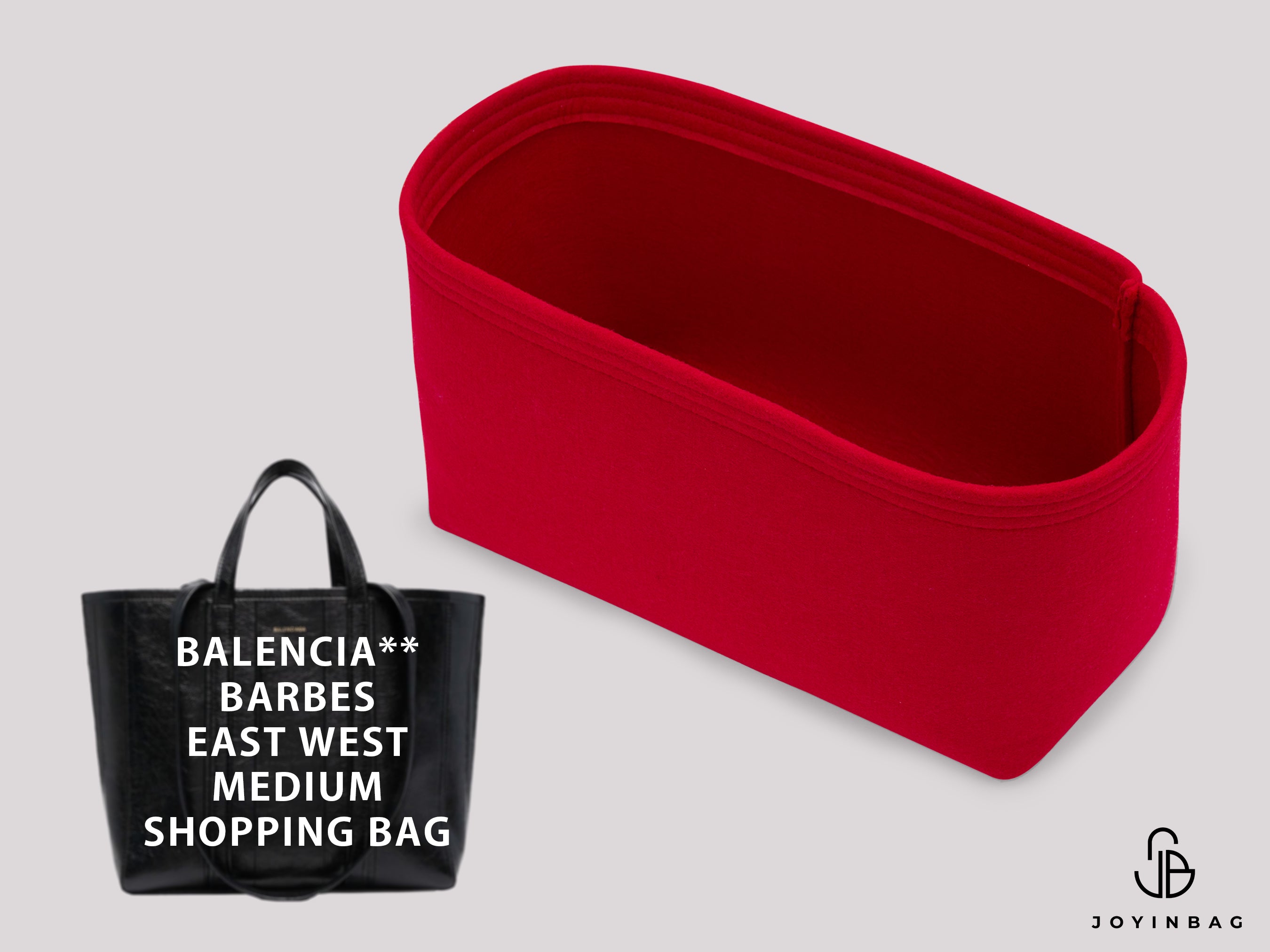 Balencia. Barbes East / West Medium Shopping Bag Insert