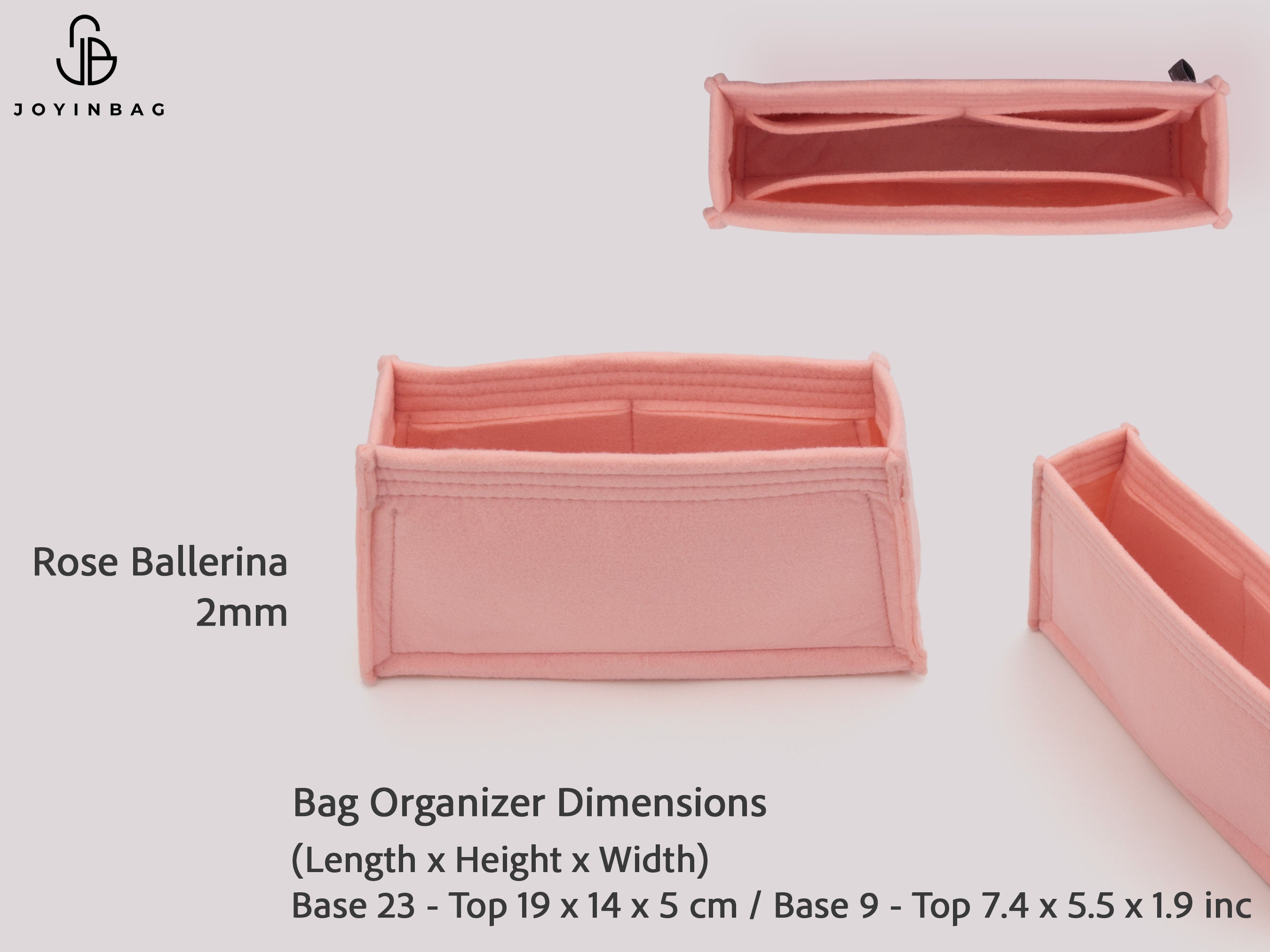 Clearance Small Bag Organizer Insert, Felt Purse Organizer for Tote Bags