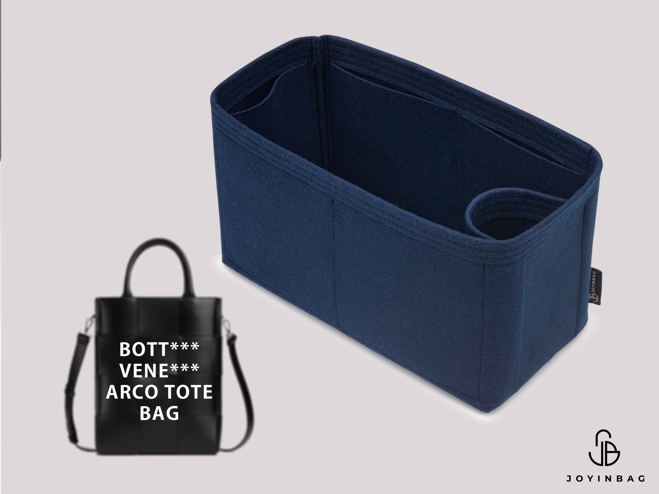 Botte. Vene. Arco Tote (Height 37 cm) Bag Insert