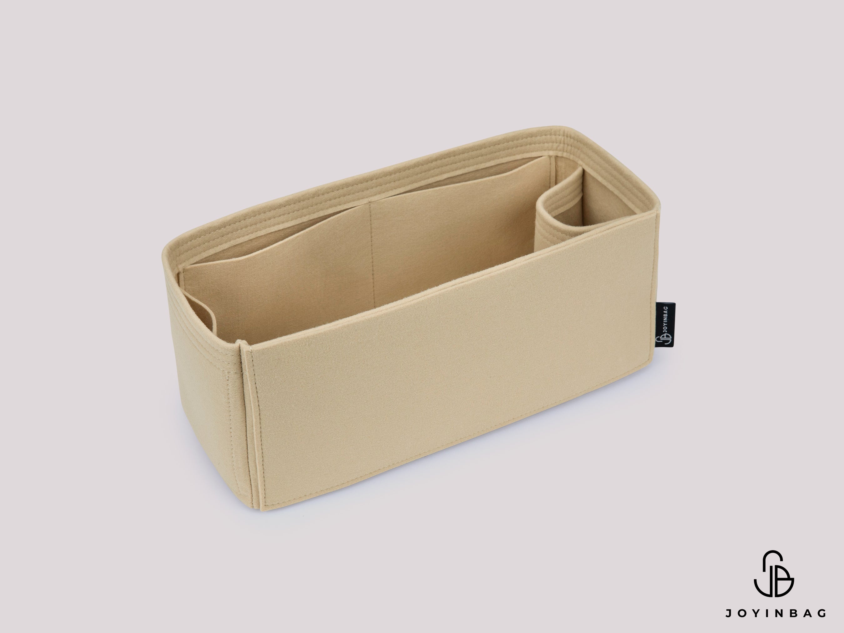 GG Emblem Large Tote Bag Organizer – Custom Insert with Inside & External Pockets
