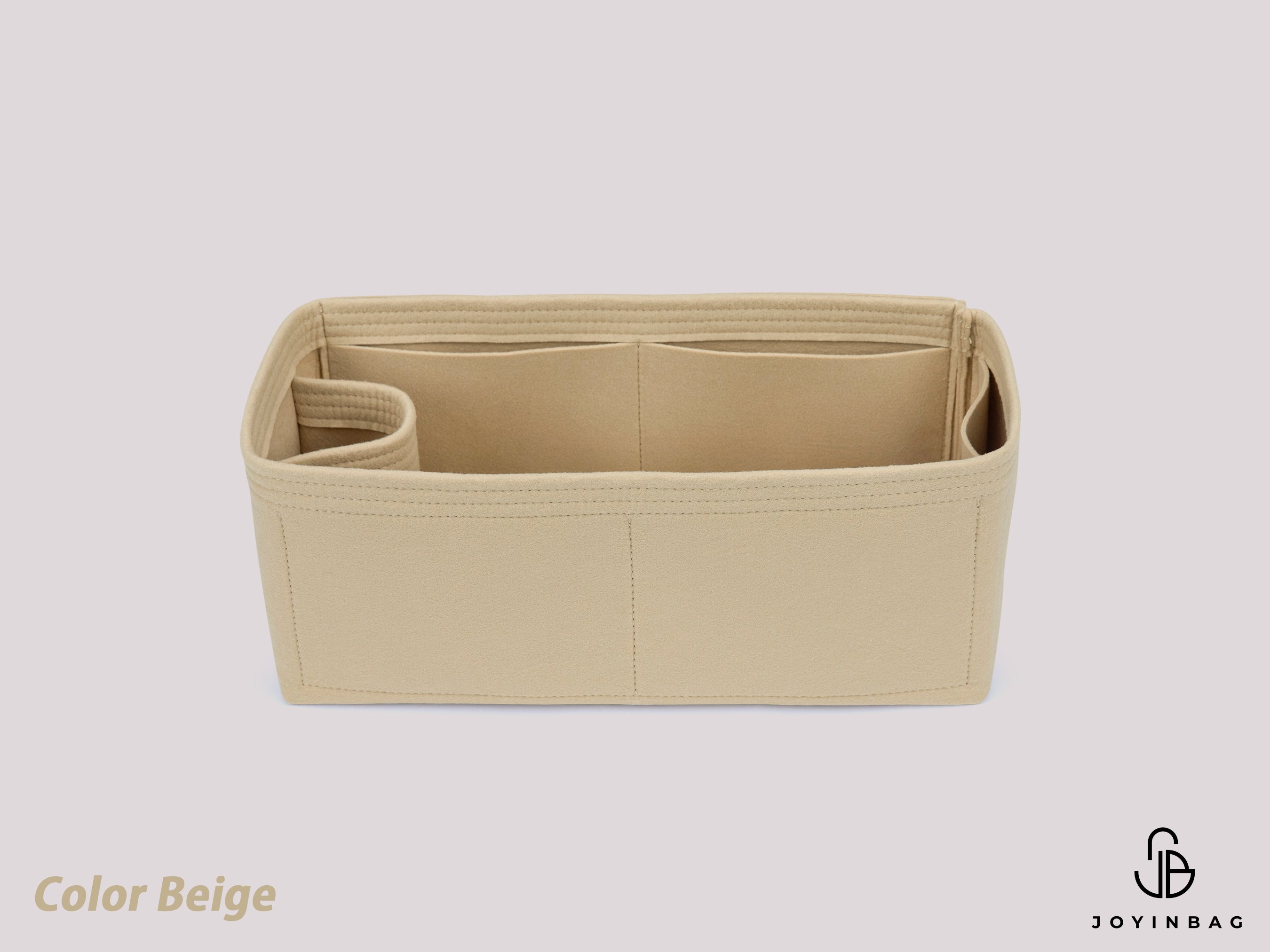 GG Emblem Large Tote Bag Organizer – Custom Insert with Inside & External Pockets