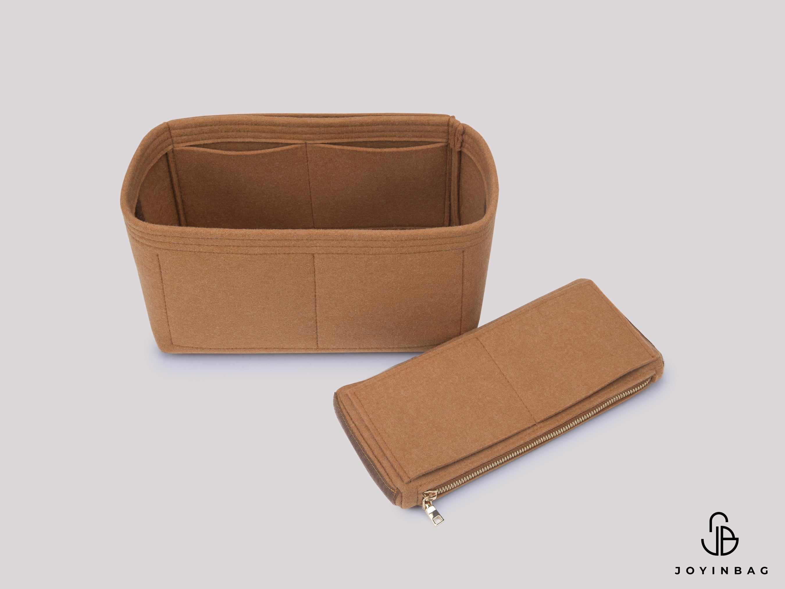Mulberry Small Zipped Bayswater Bag Organizer – Removable Zippered Pouch & Multiple Inside Pockets